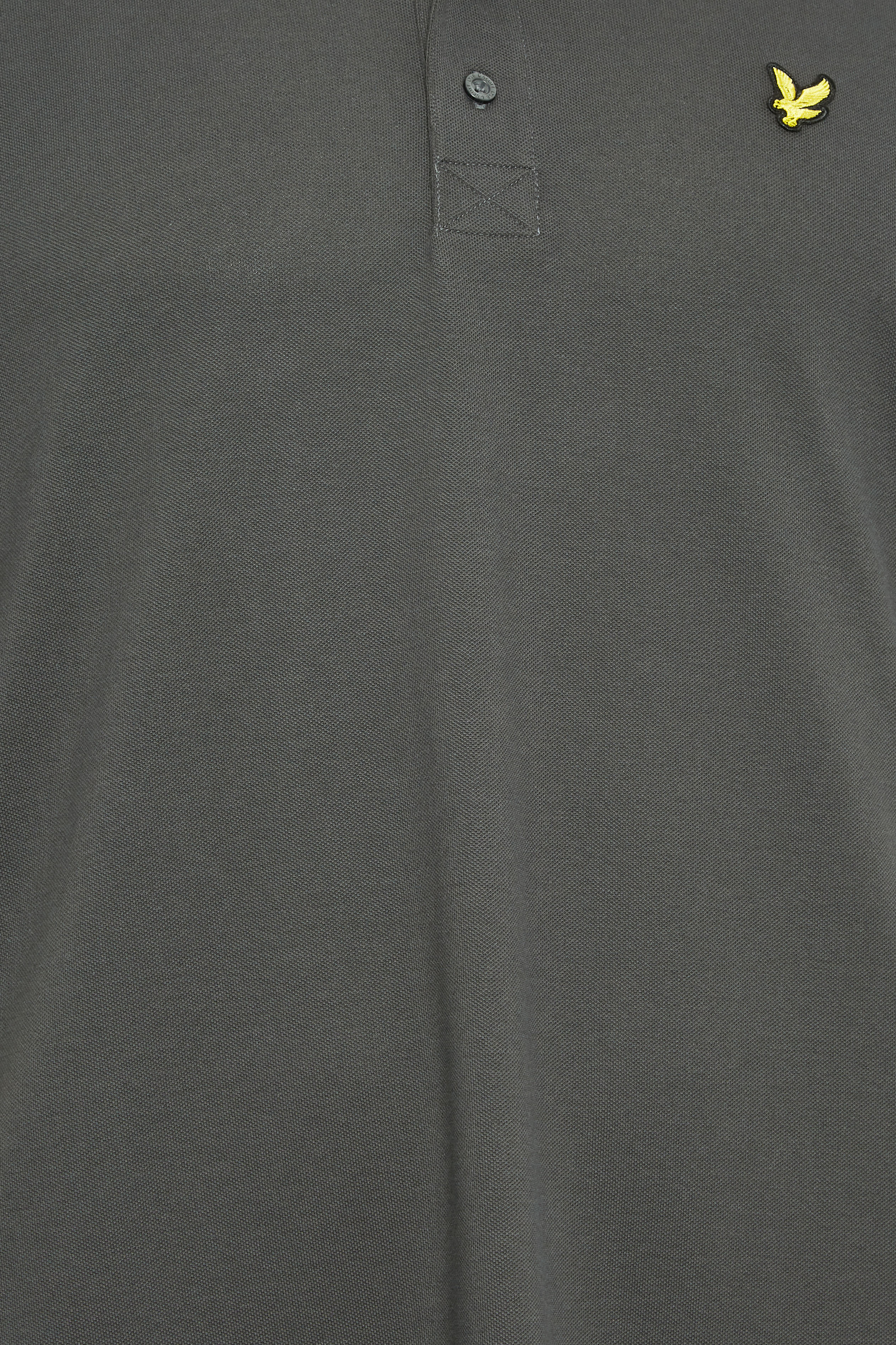 LYLE & SCOTT Big & Tall Gunmetal Grey Core Polo Shirt | BadRhino 4