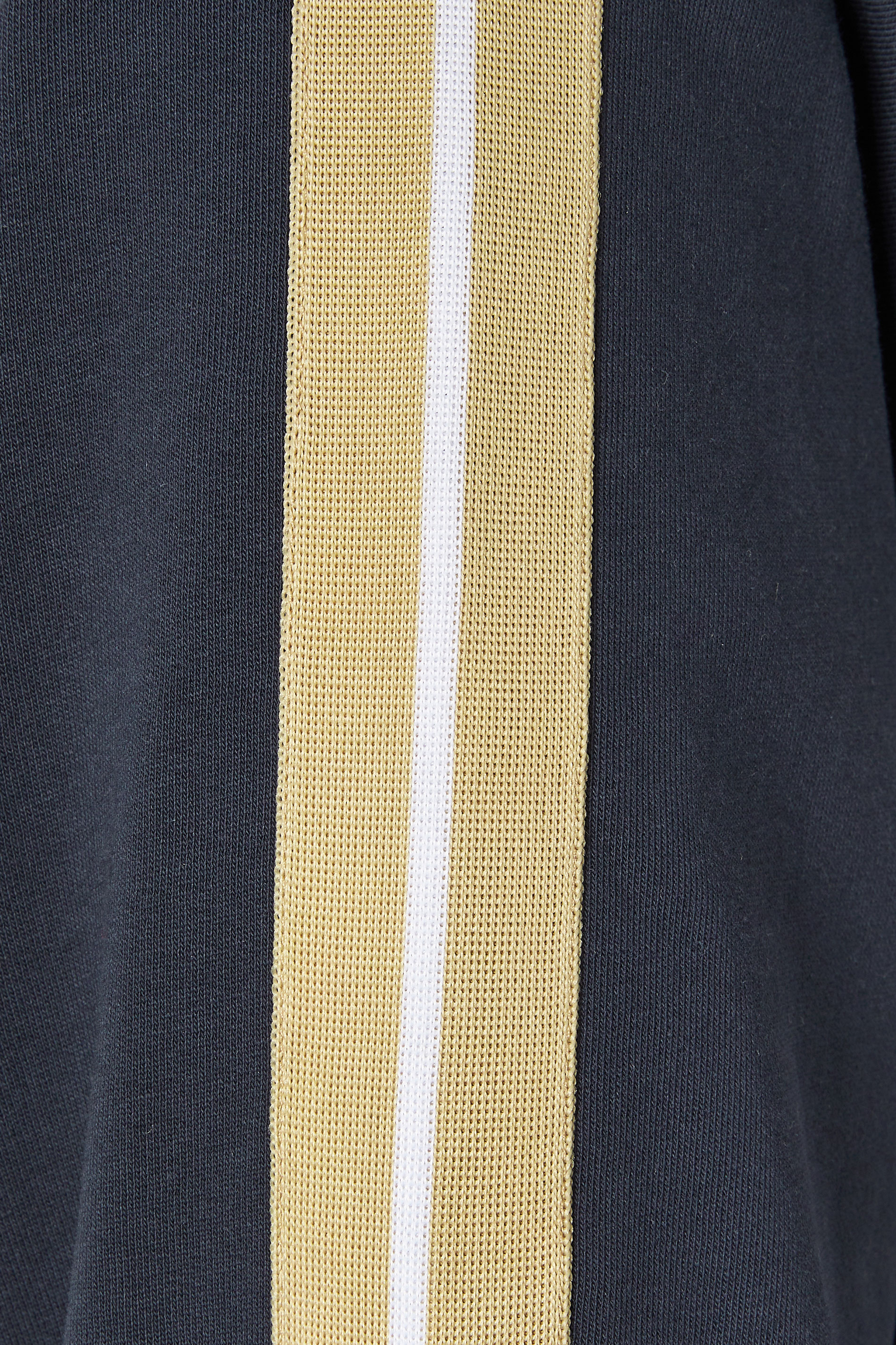 LYLE & SCOTT Big & Tall Navy Blue Contrast Taped Sweatshirt | BadRhino 4