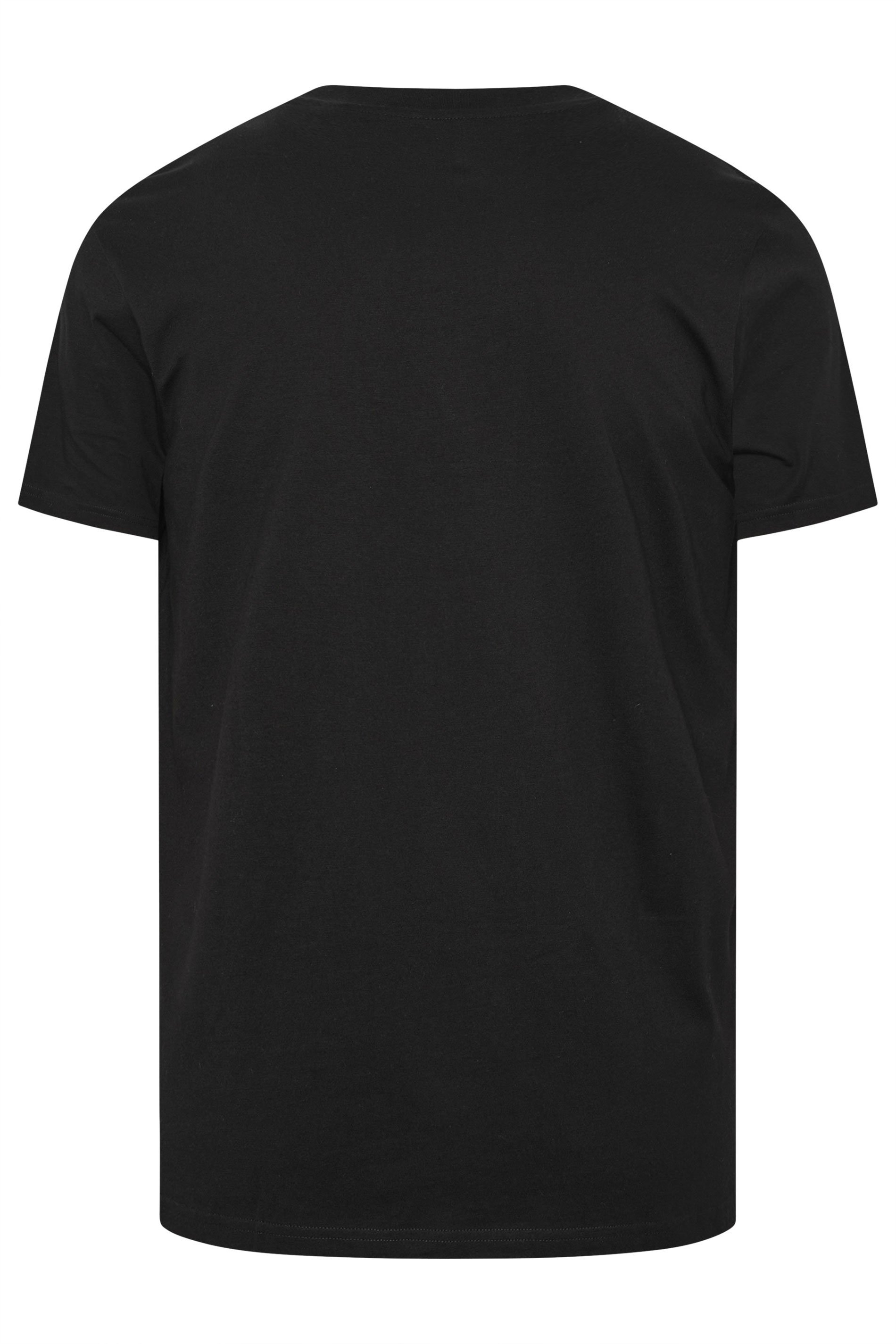 BadRhino Big & Tall Black Misfits Graphic T-Shirt | BadRhino 2