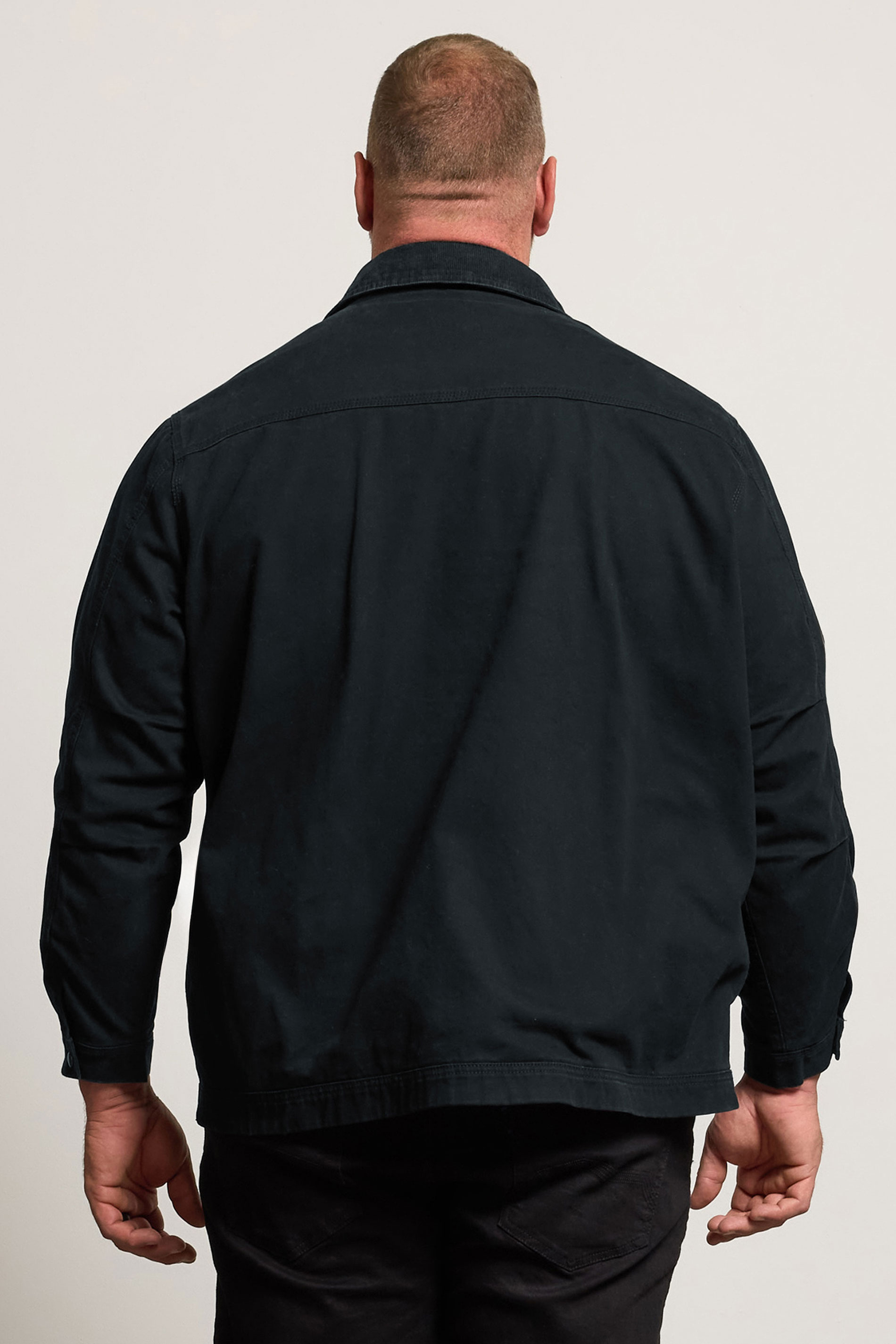 BadRhino Big & Tall Black Canvas Worker Jacket | BadRhino 4