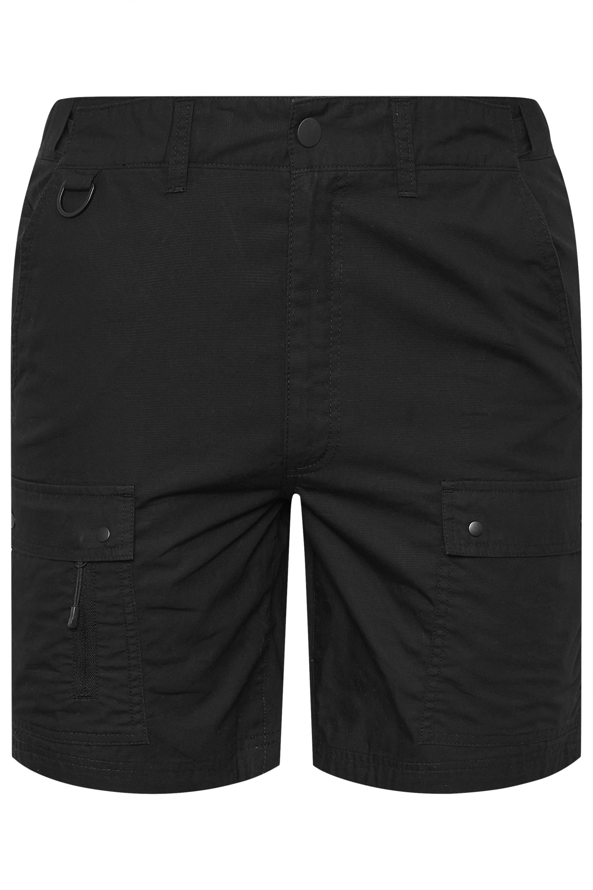BadRhino Big & Tall Black Trekking Shorts | BadRhino 5