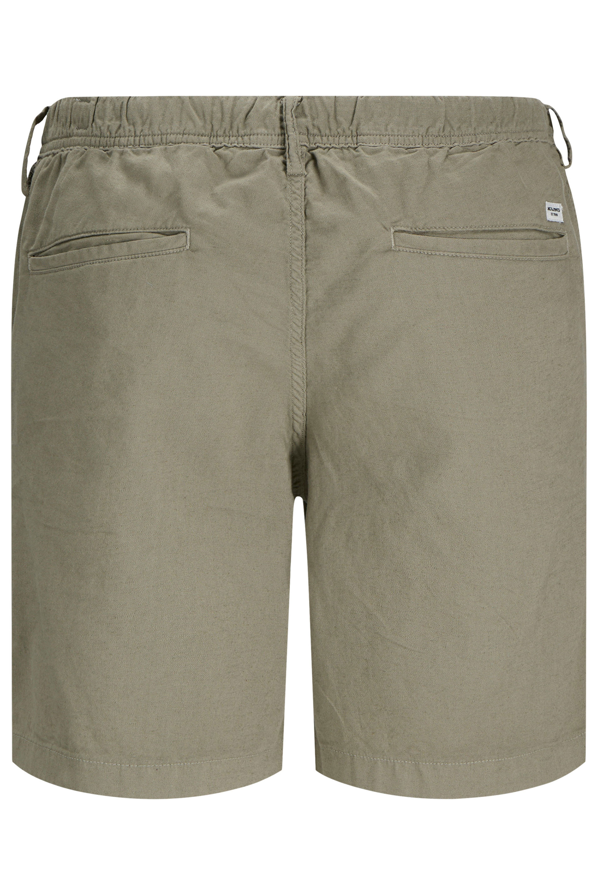 JACK & JONES Big & Tall Olive Green Campaign Shorts | BadRhino 4