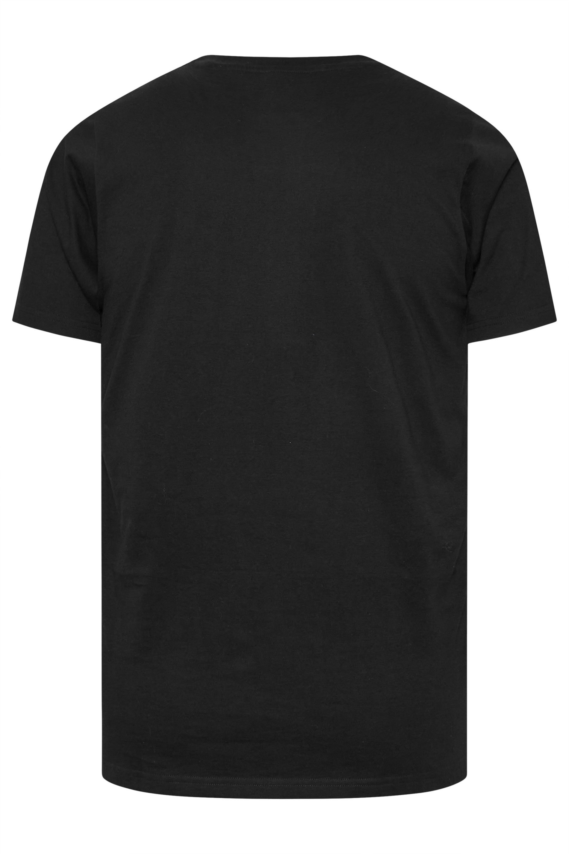 BadRhino Big & Tall Black 'Nashville' Graphic T-Shirt 8