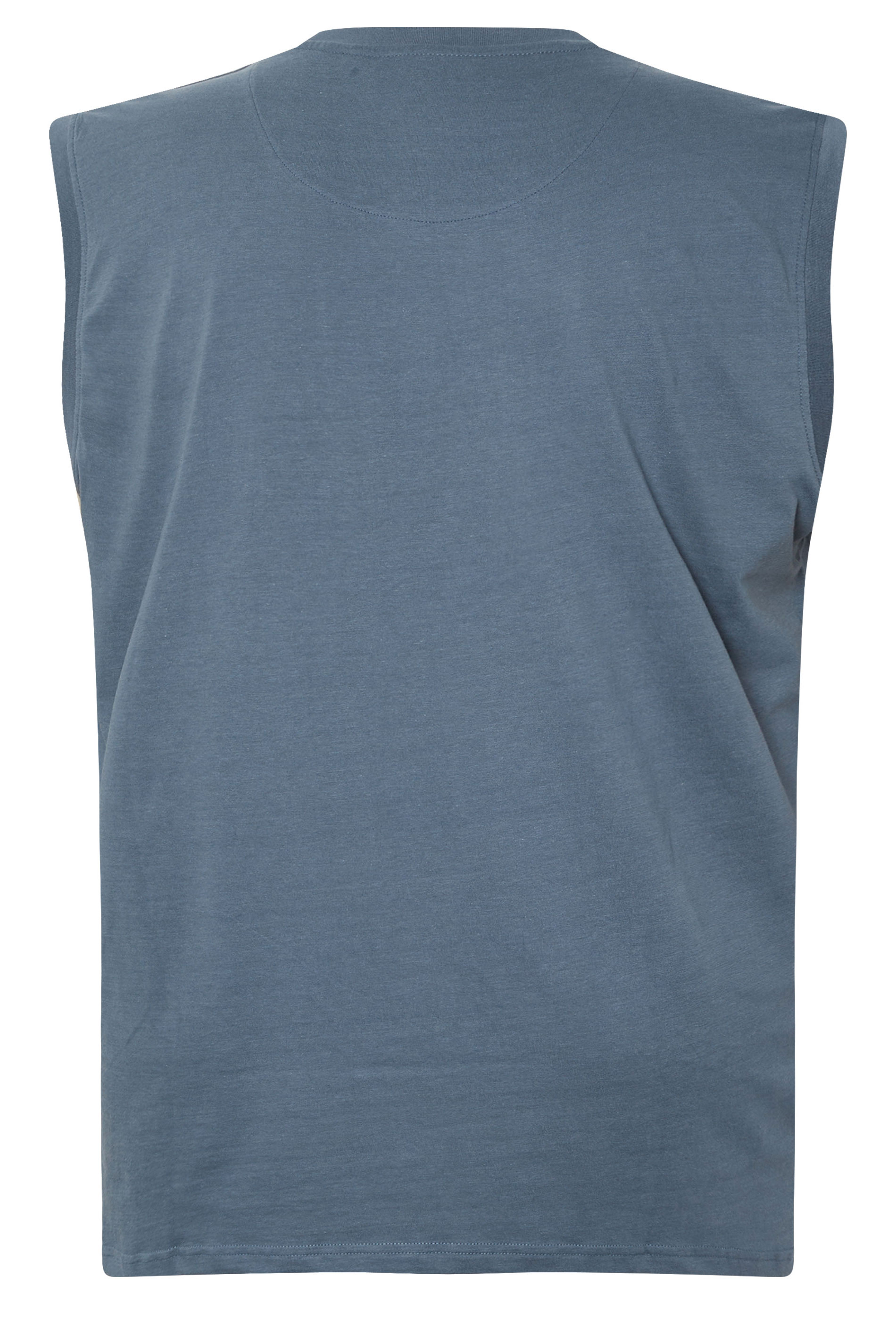 KAM Big & Tall Blue 'Hawaii Surf' Vest | BadRhino 3