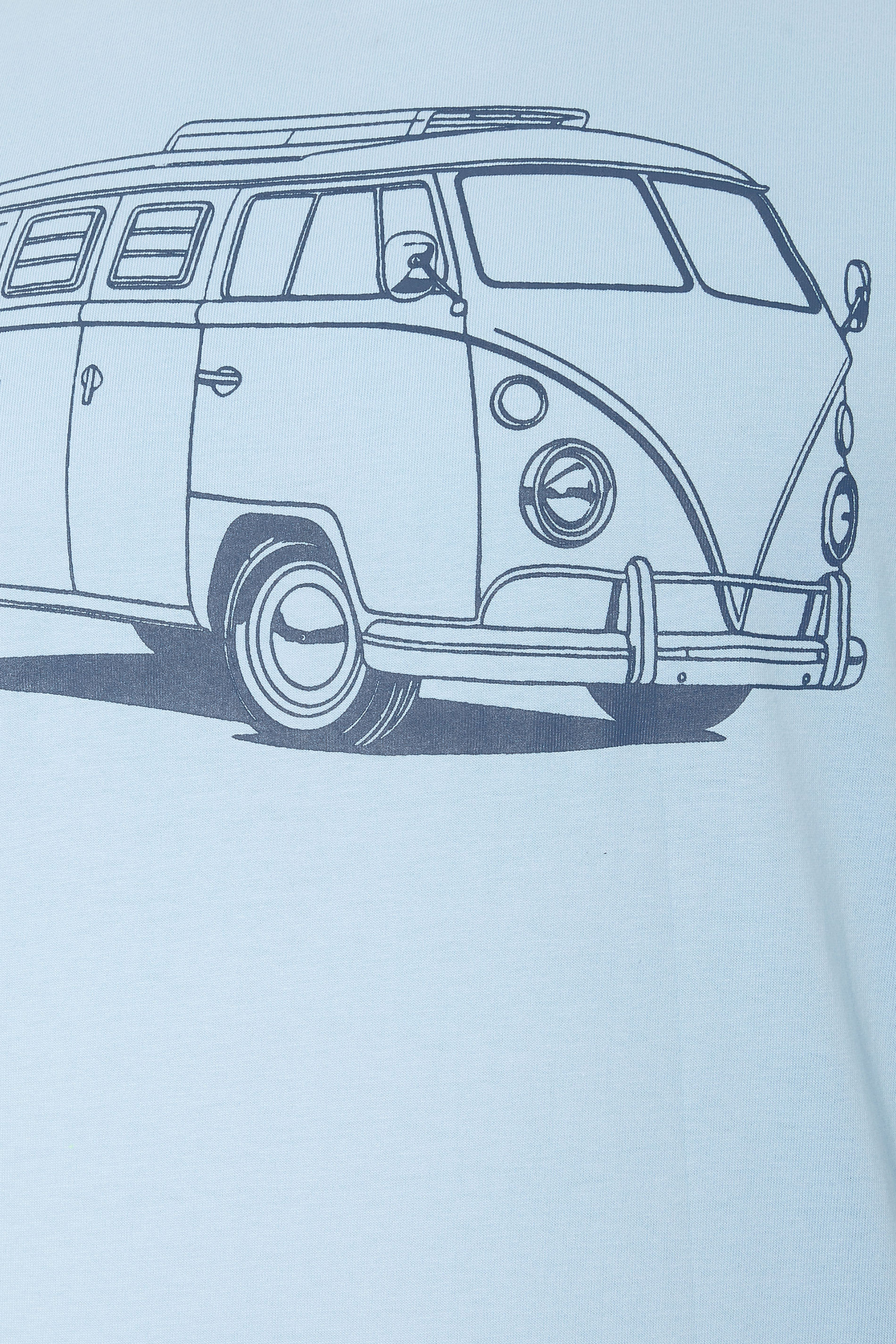 BadRhino Big & Tall Blue Campervan Graphic T-Shirt | BadRhino 7