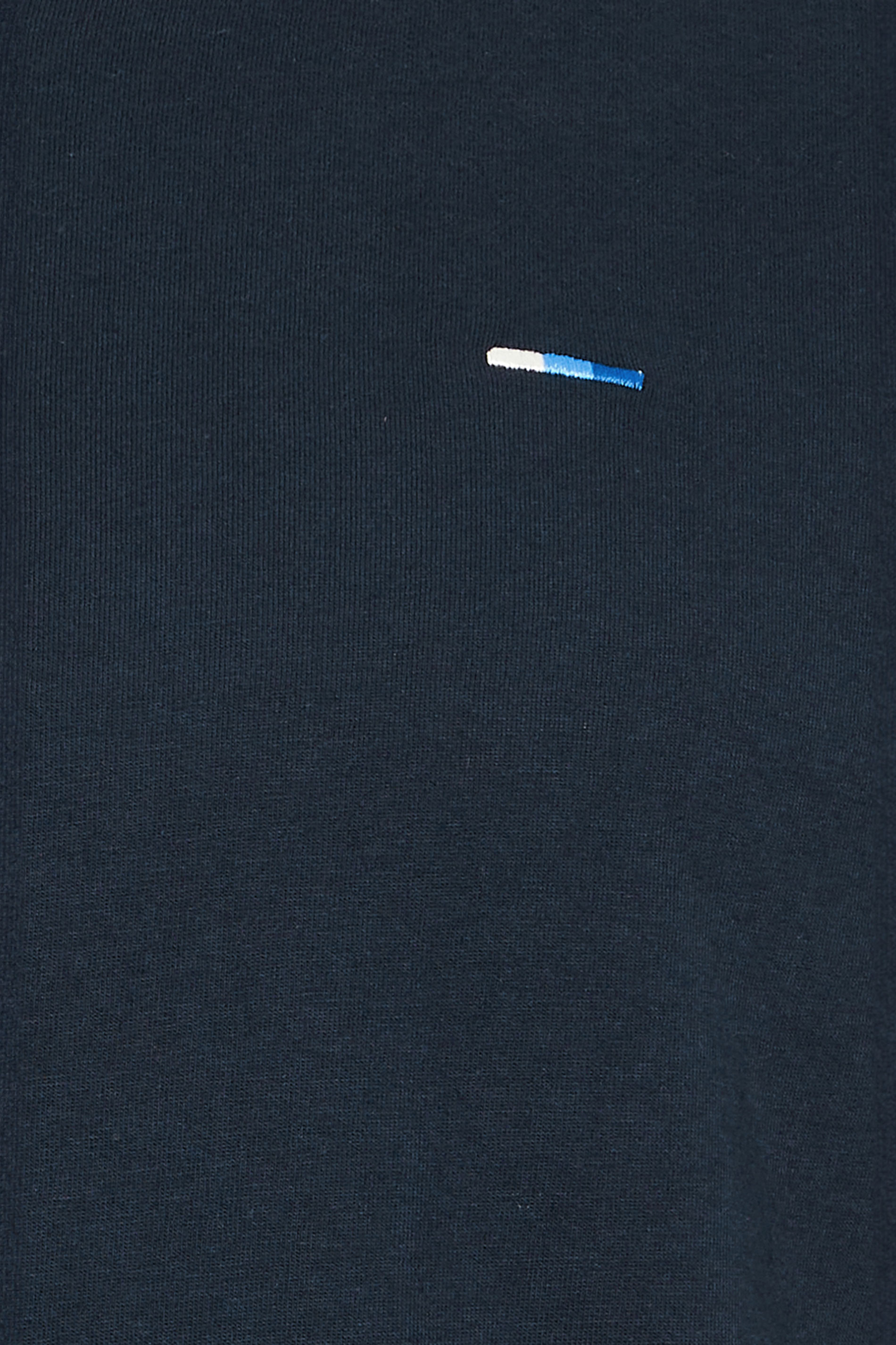 BadRhino Big & Tall Navy Blue Extra Long V-Neck T-Shirt | BadRhino 3