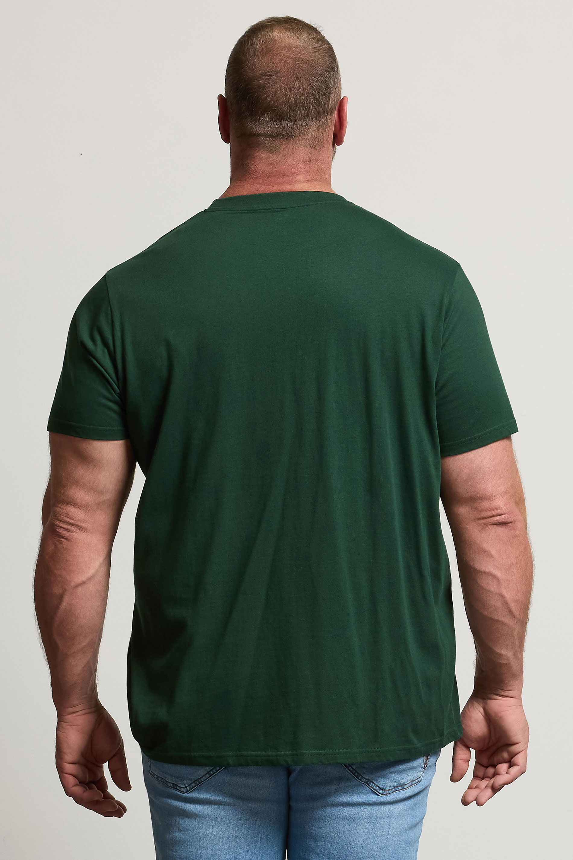 BadRhino Big & Tall Green 'Endless Summer' Graphic T-Shirt | BadRhino 3