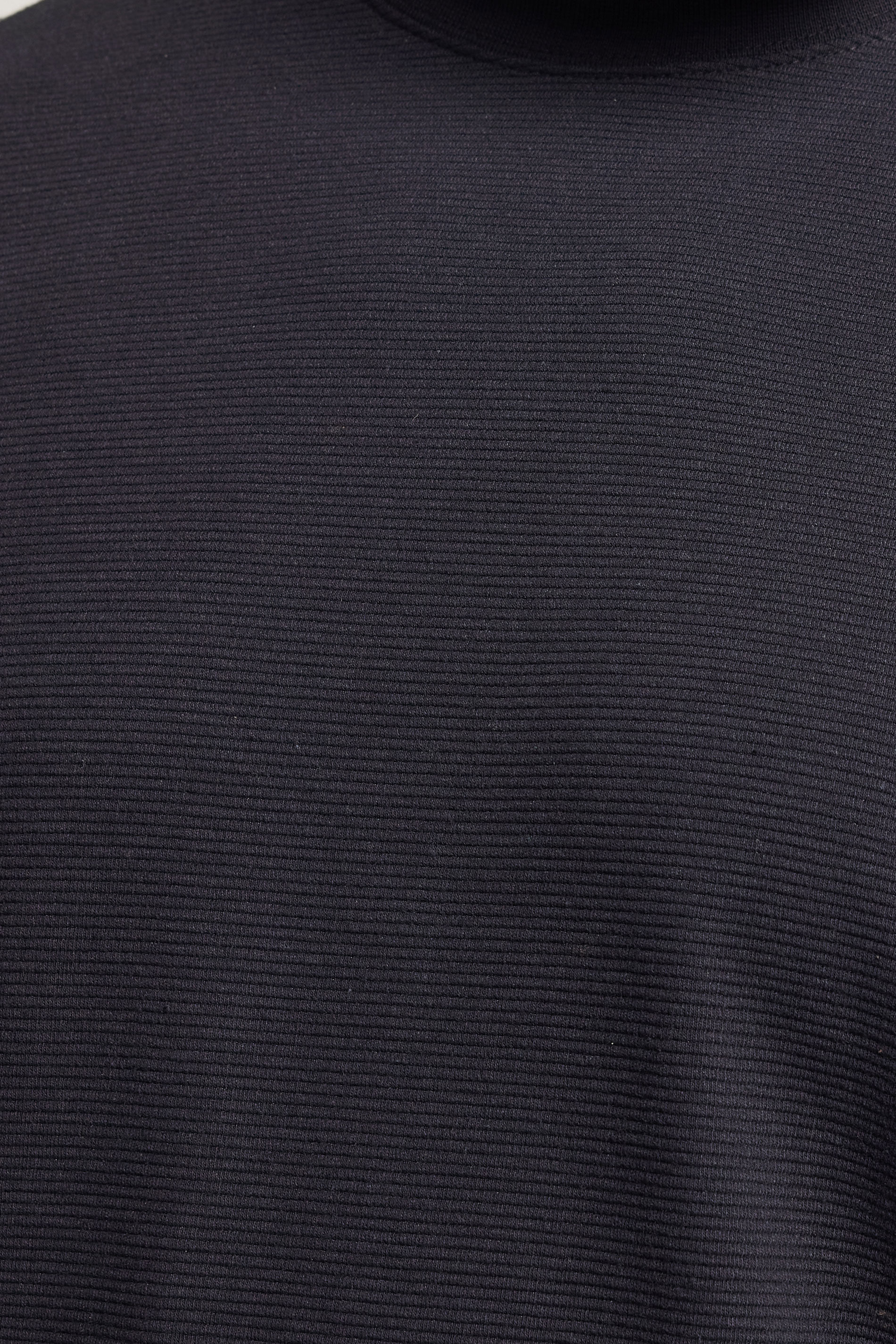 BadRhino Big & Tall Navy Blue Ottoman Textured T-Shirt | BadRhino 4