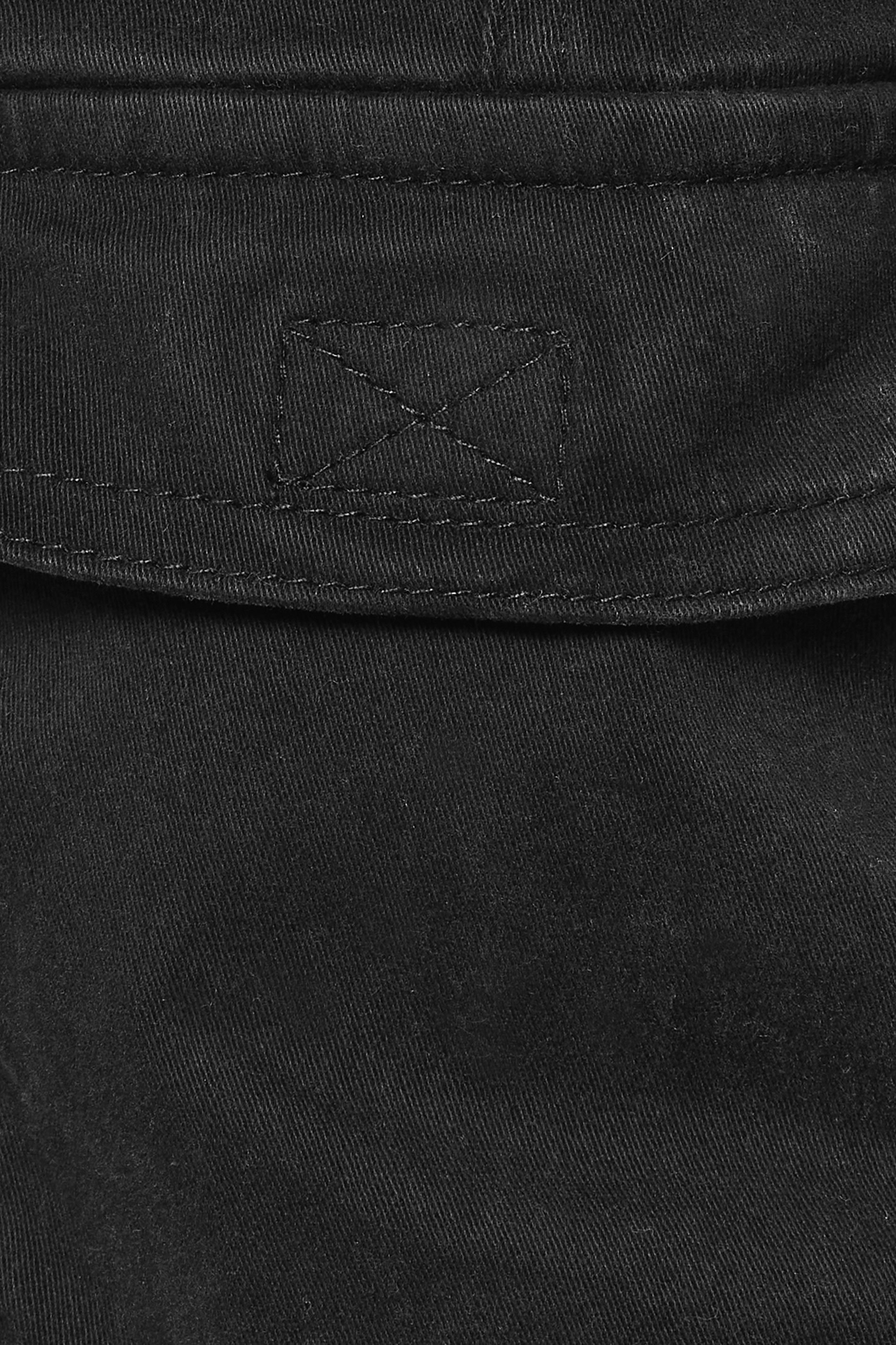 BadRhino Big & Tall Black Cargo Trousers | BadRhino 5