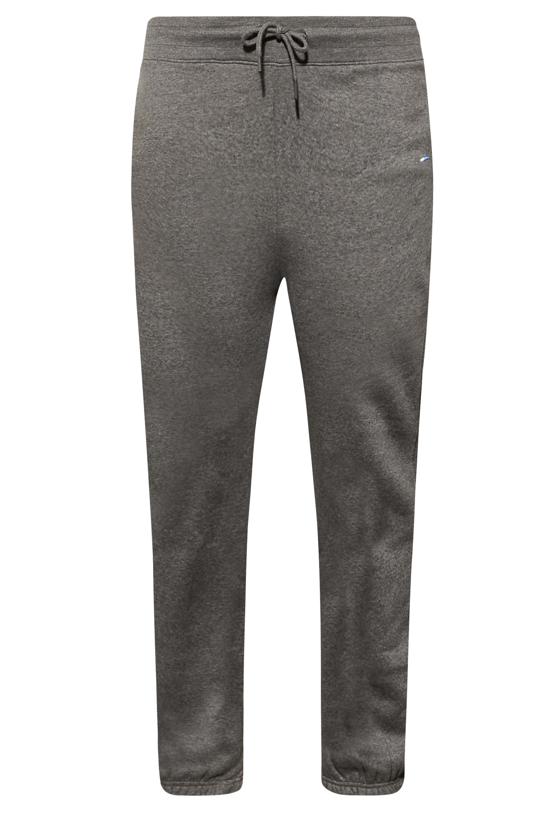 Original Penguin Men's Drawstring Joggers Pants in Castlerock Gray, Size 2XL, Polyester/Spandex