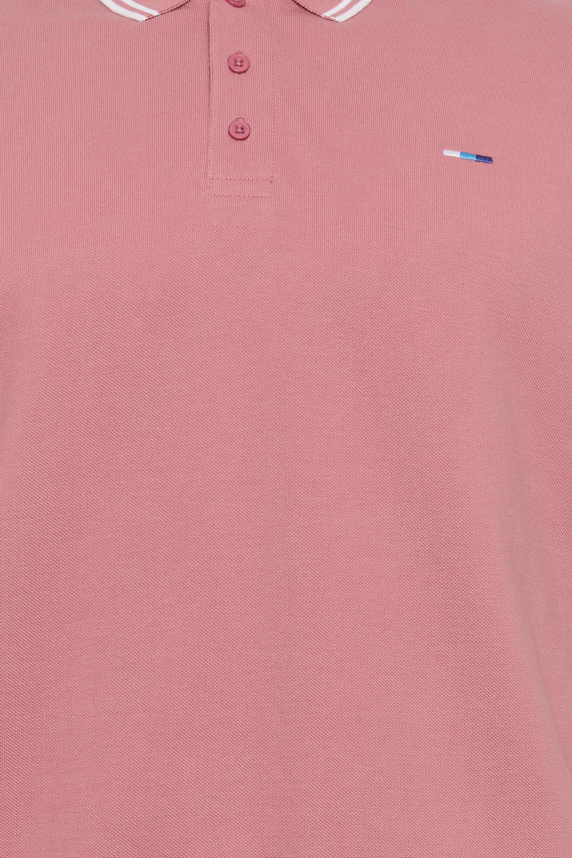 BadRhino Big & Tall 3 PACK Mineral Blue/Rose Pink/Violet Purple Tipped Polo Shirts | BadRhino 4