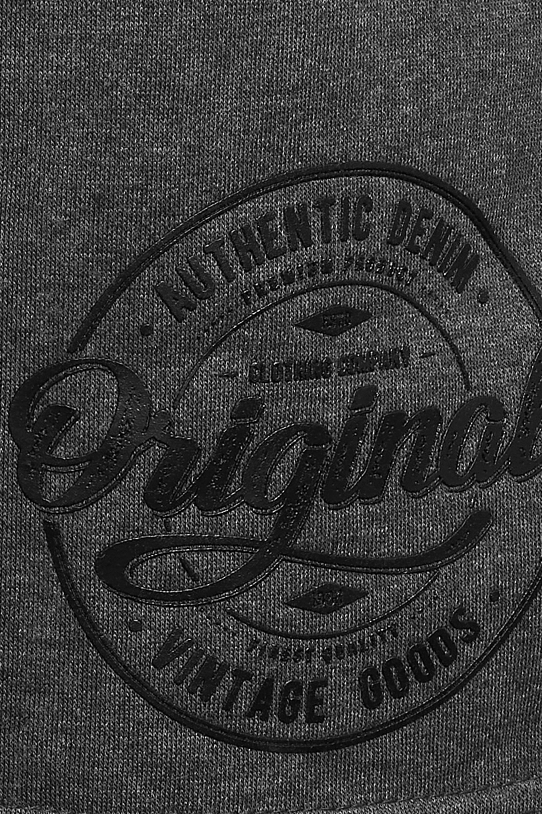 KAM Big & Tall Charcoal Grey Jog Shorts | BadRhino 5