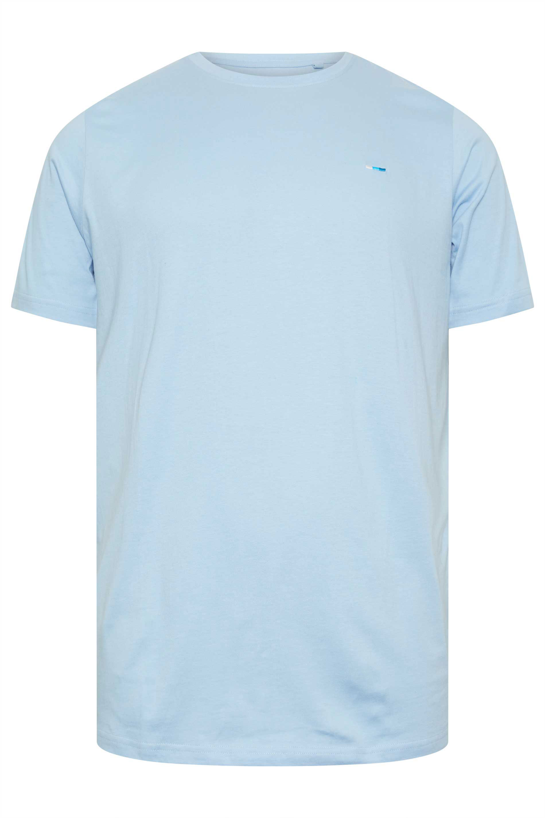 BadRhino Big & Tall Chambray Blue Core T-Shirt | BadRhino 3