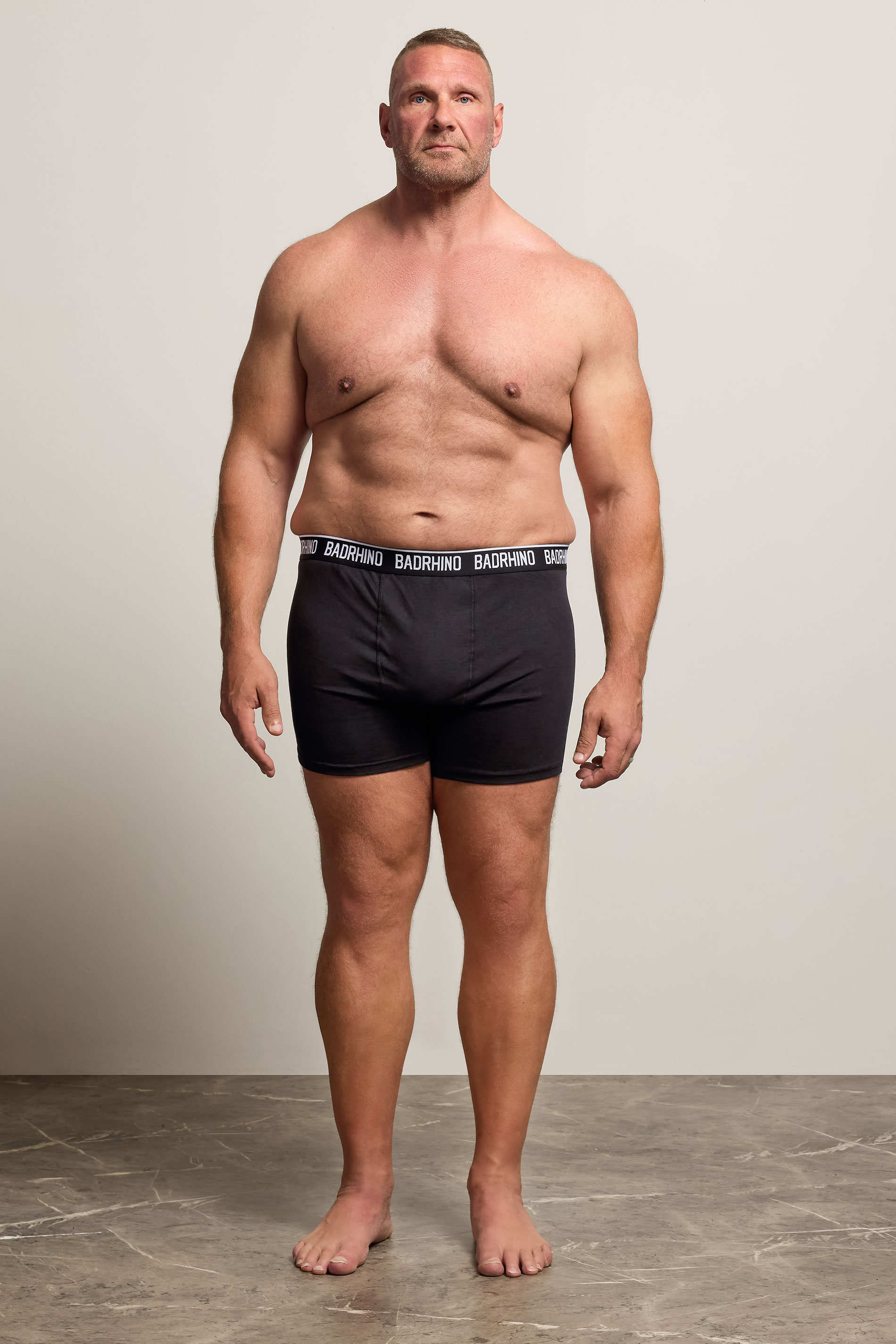 BadRhino Big & Tall 5 PACK Black Boxers | BadRhino 3