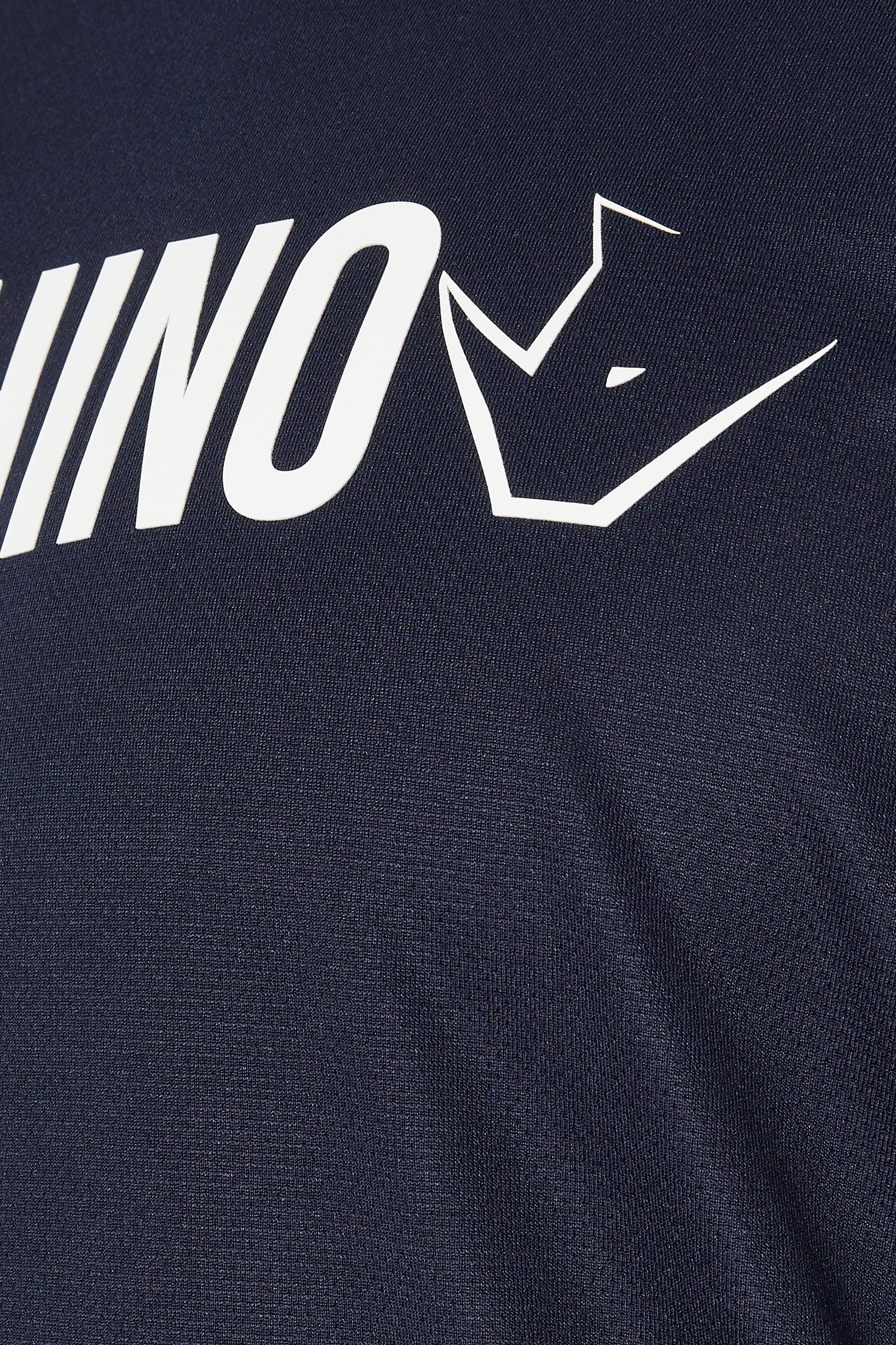IronRhino Big & Tall Navy Blue Branded Performance Long Sleeve T-Shirt | BadRhino 3
