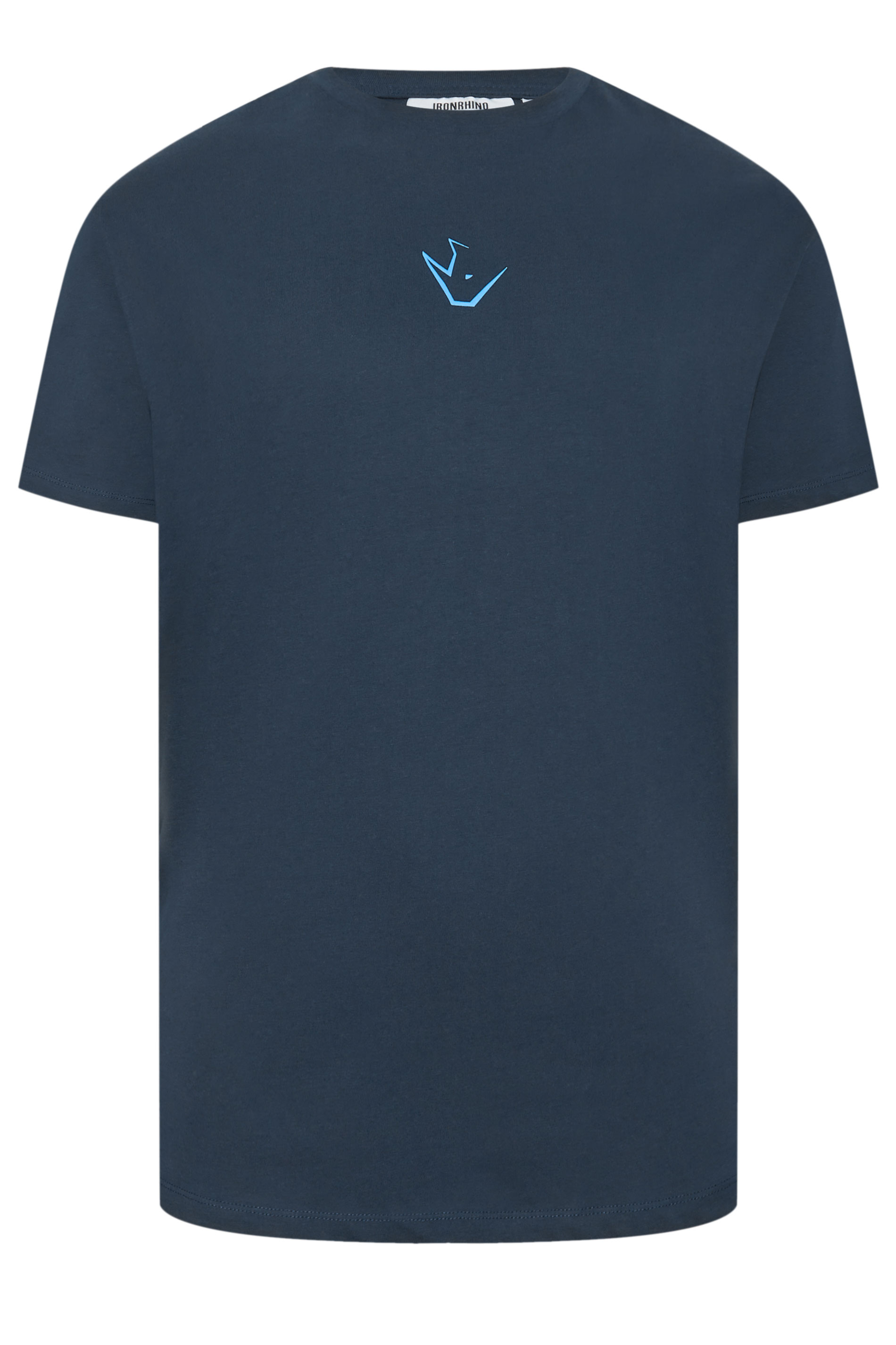 IronRhino Big & Tall Blue Rhino Print 'Training Dept' T-Shirt | BadRhino 5