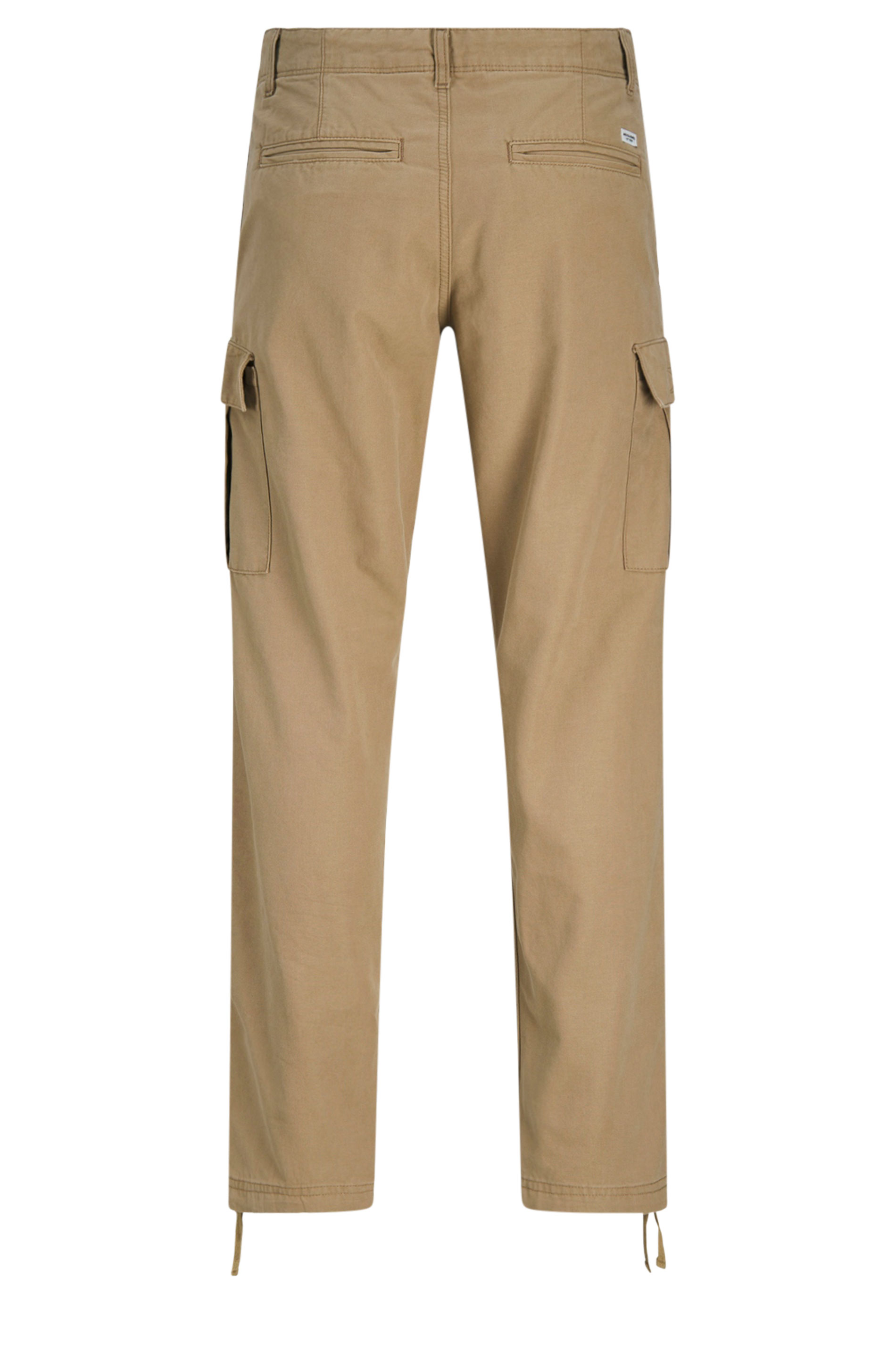 JACK & JONES Big & Tall Stone Brown 'Barkley' Cargo Trousers | BadRhino 4