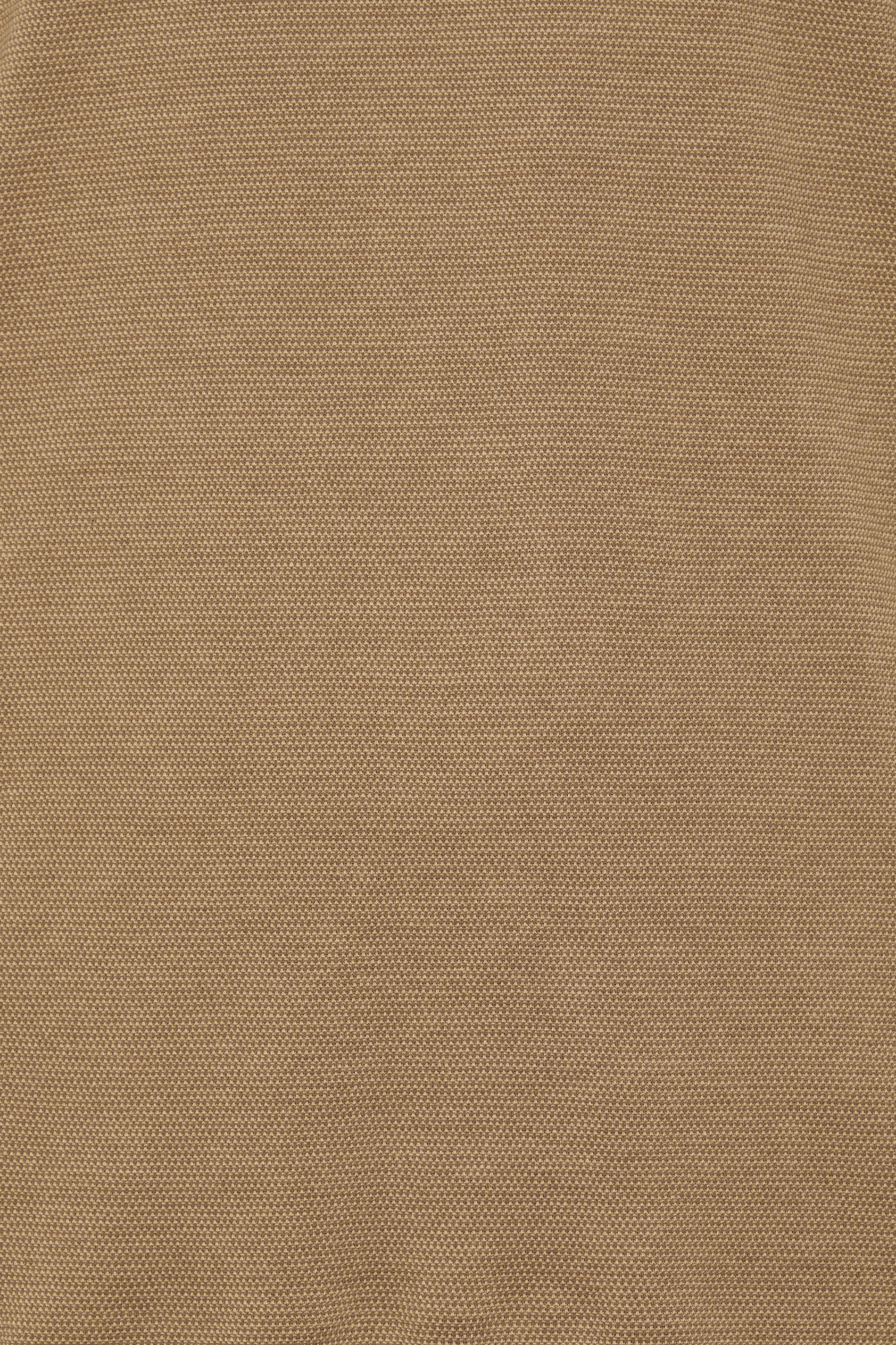 BadRhino Big & Tall Tan Brown Textured Tipped Polo Shirt | BadRhino 3