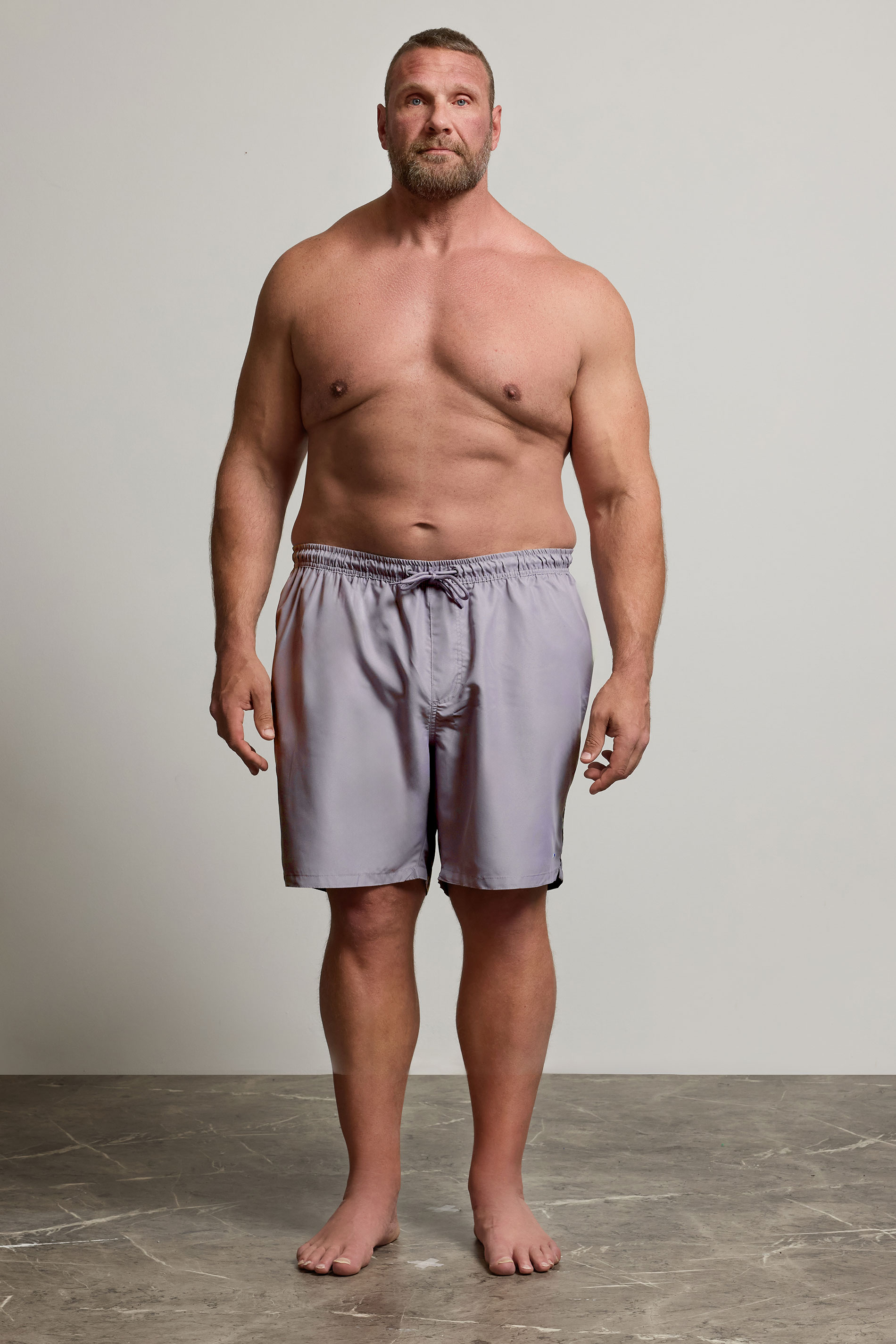 BadRhino Big & Tall Blue Swim Shorts | BadRhino 3