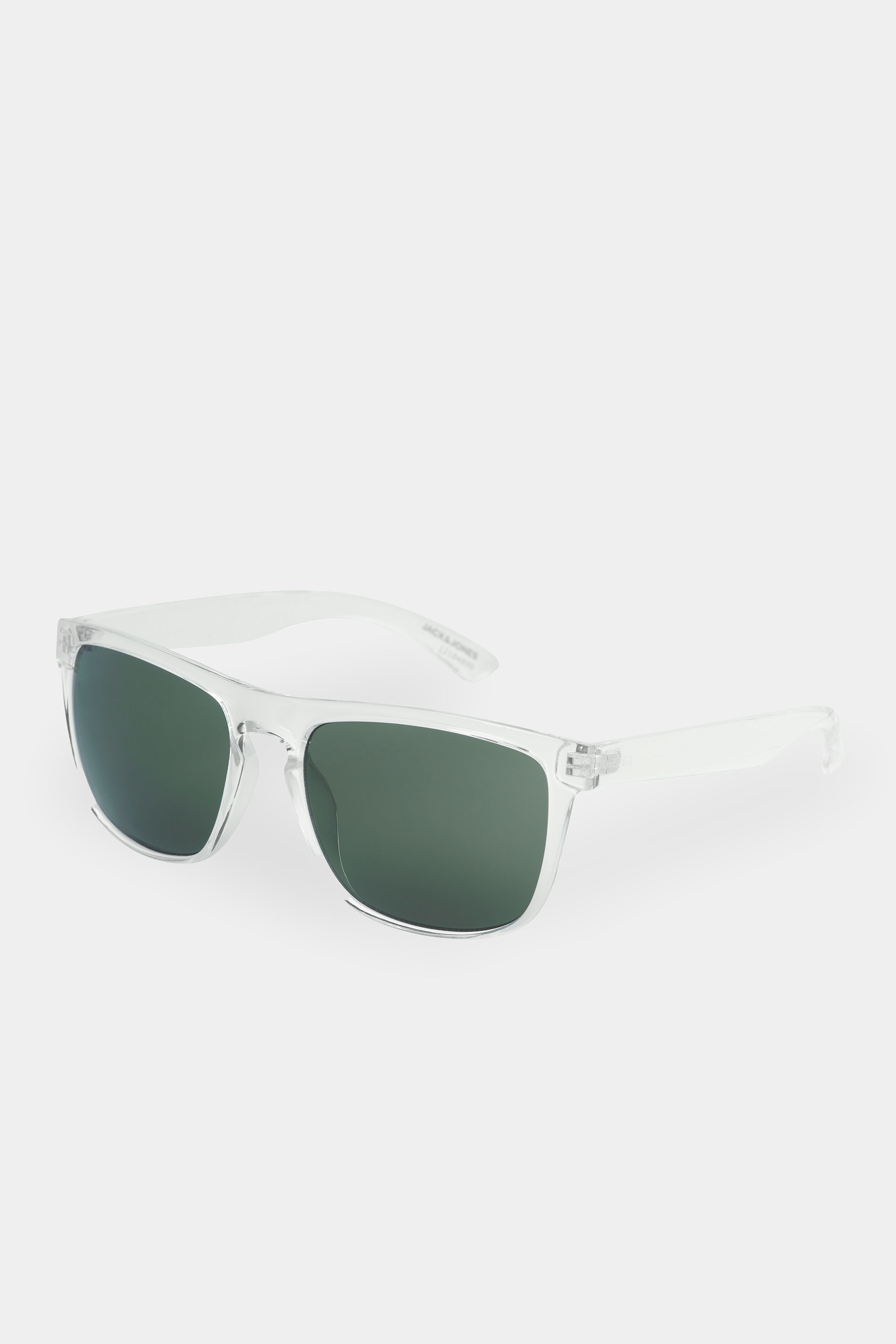 JACK & JONES Big & Tall White Frame Sunglasses | BadRhino 1