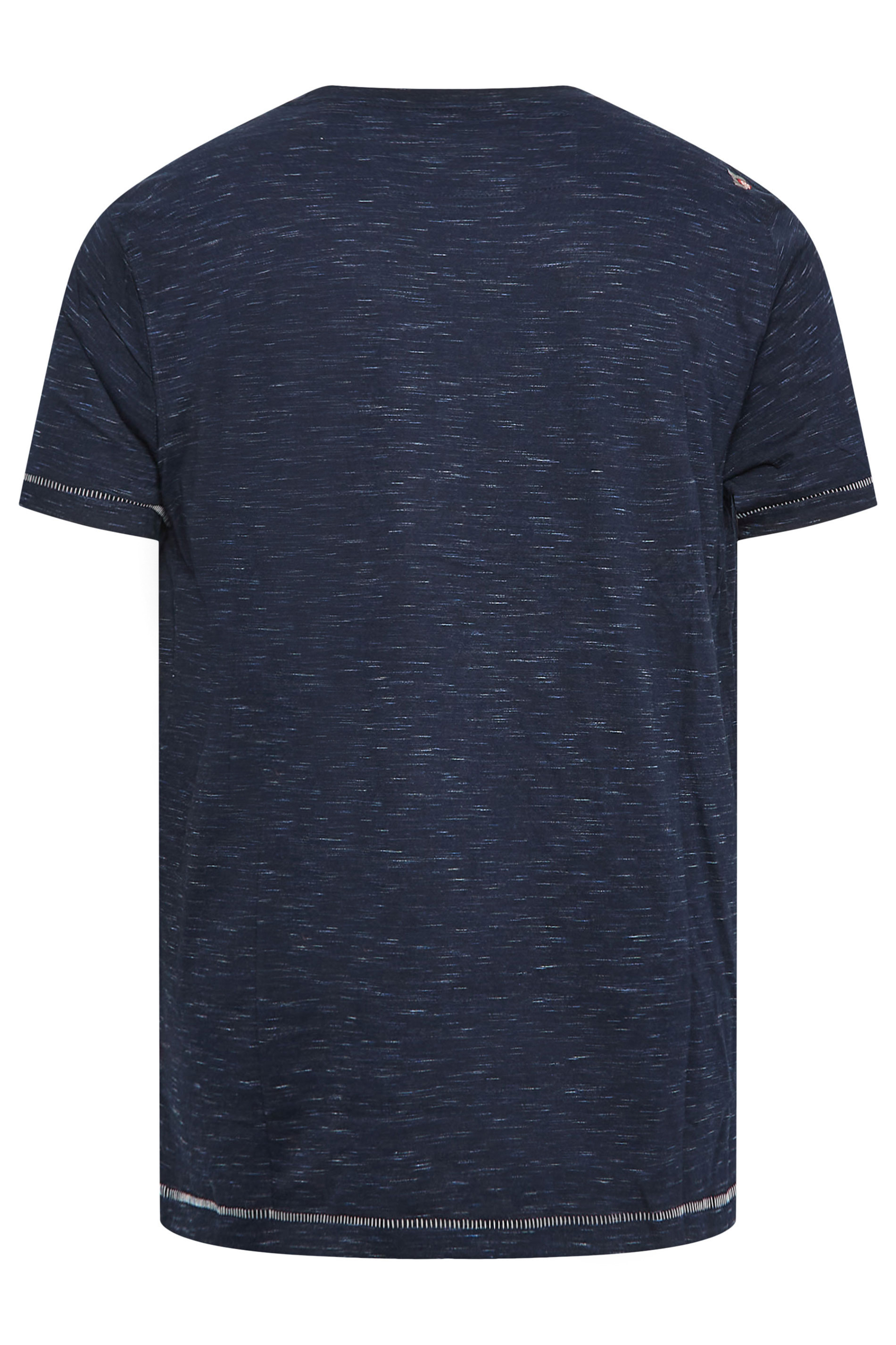 D555 Big & Tall Navy Blue Motorbike T-Shirt | BadRhino 4