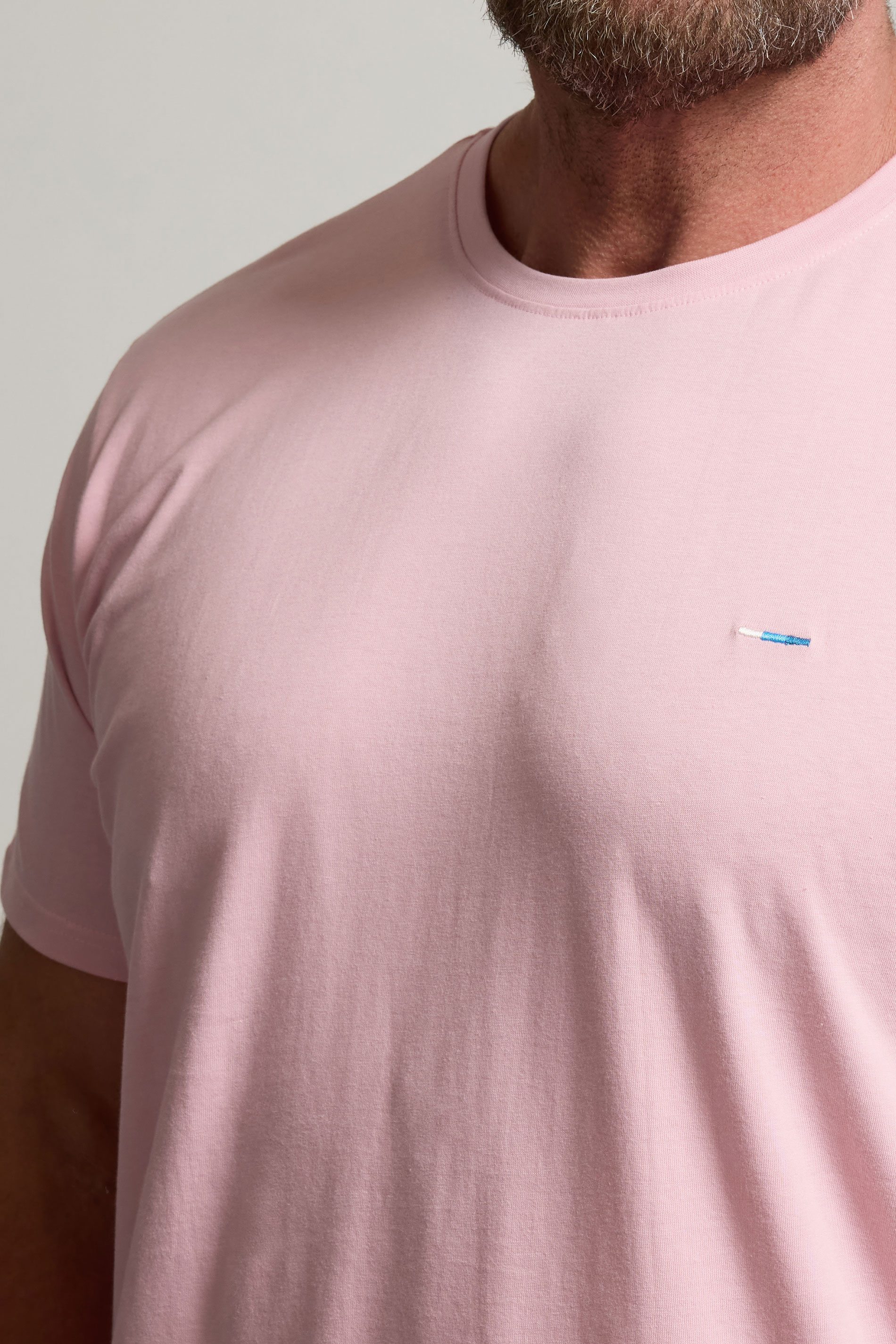 BadRhino Big & Tall Light Pink Core T-Shirt | BadRhino 4