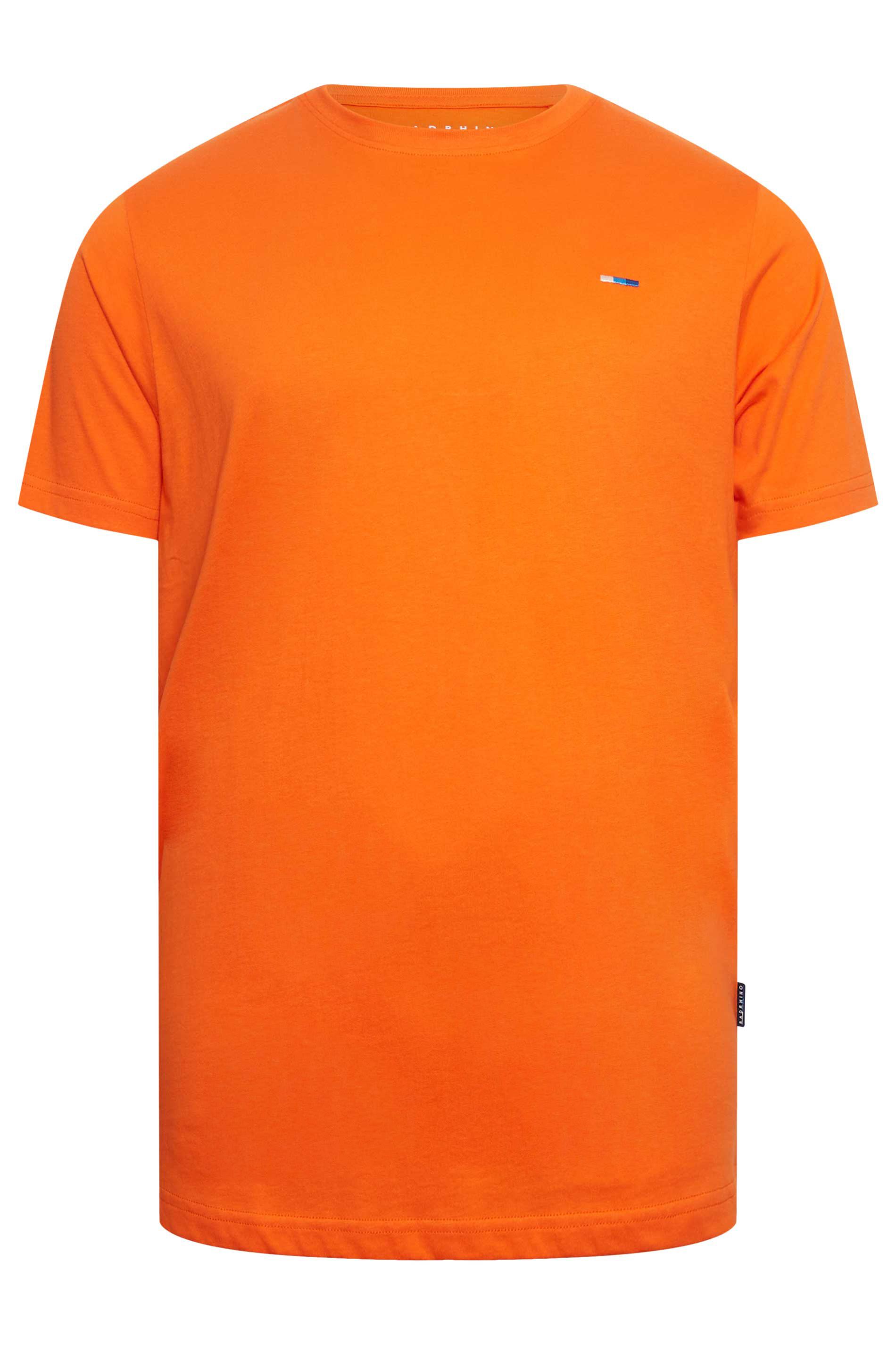 BadRhino Big & Tall Orange 5 Pack Essential T-Shirts | BadRhino