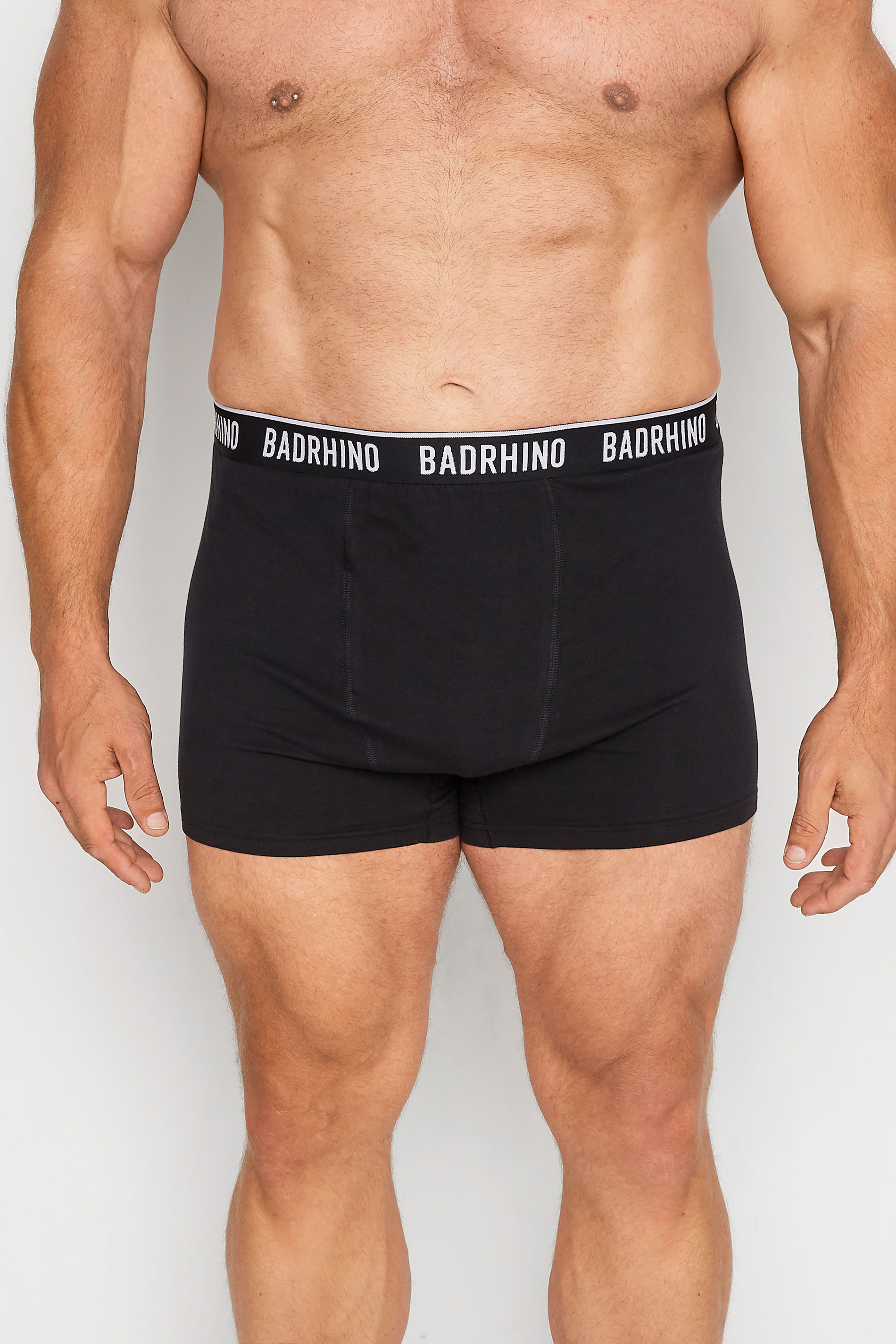 BadRhino Big & Tall 5 PACK Black Boxers | BadRhino 3