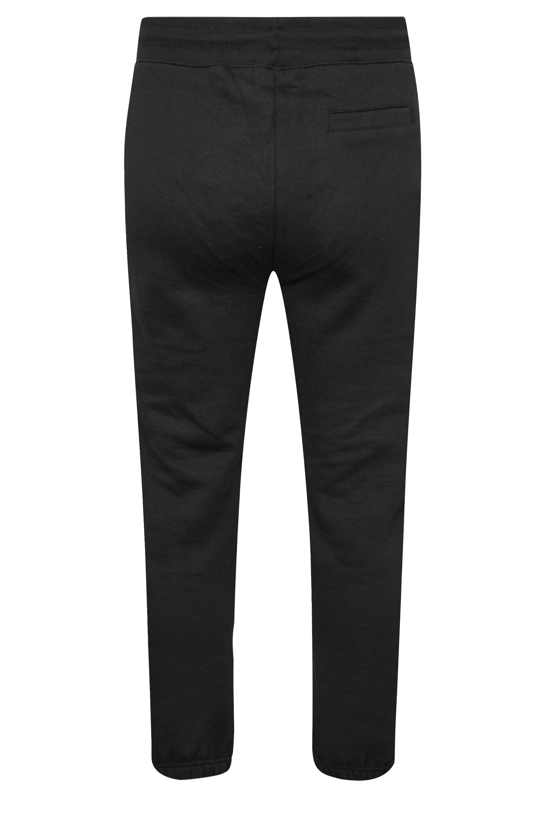 BadRhino Big & Tall Black Premium Cuffed Joggers | BadRhino 7