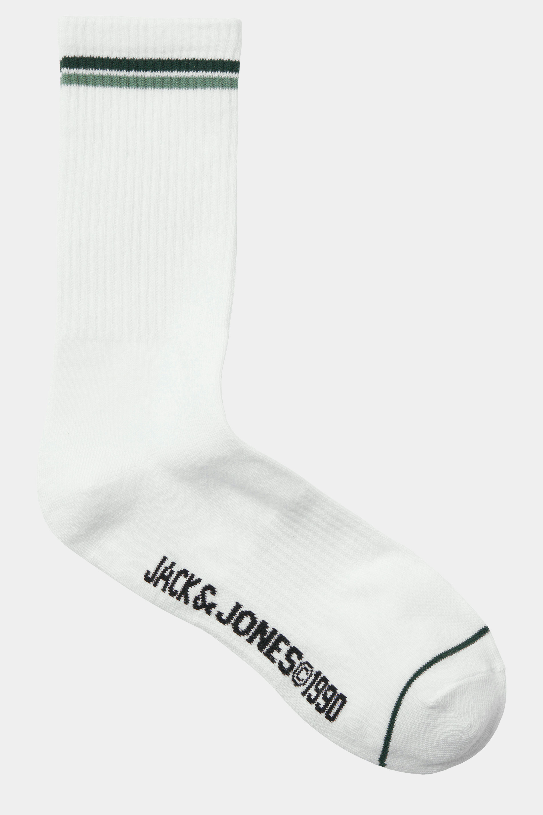 JACK & JONES 3 Pack White Tennis Socks | BadRhino 6