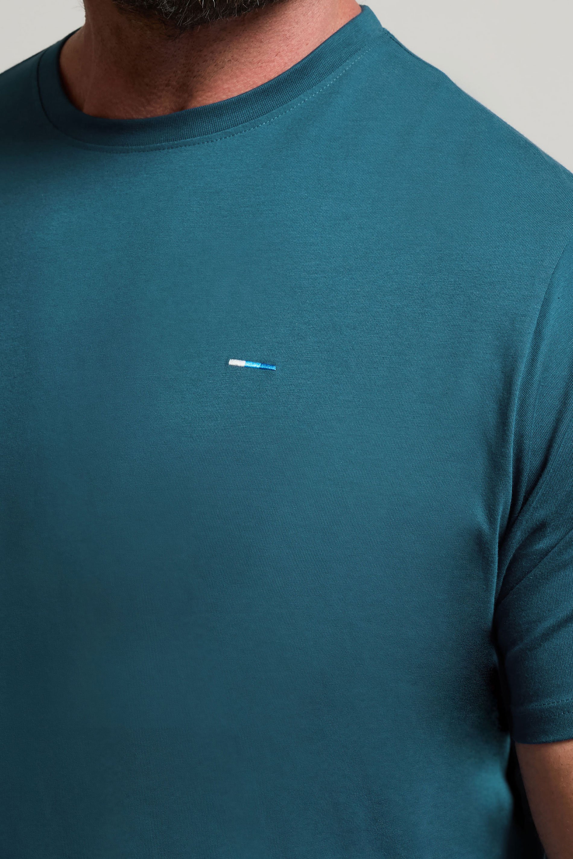 BadRhino Big & Tall Ocean Blue Extra Long Core T-Shirt | BadRhino 4