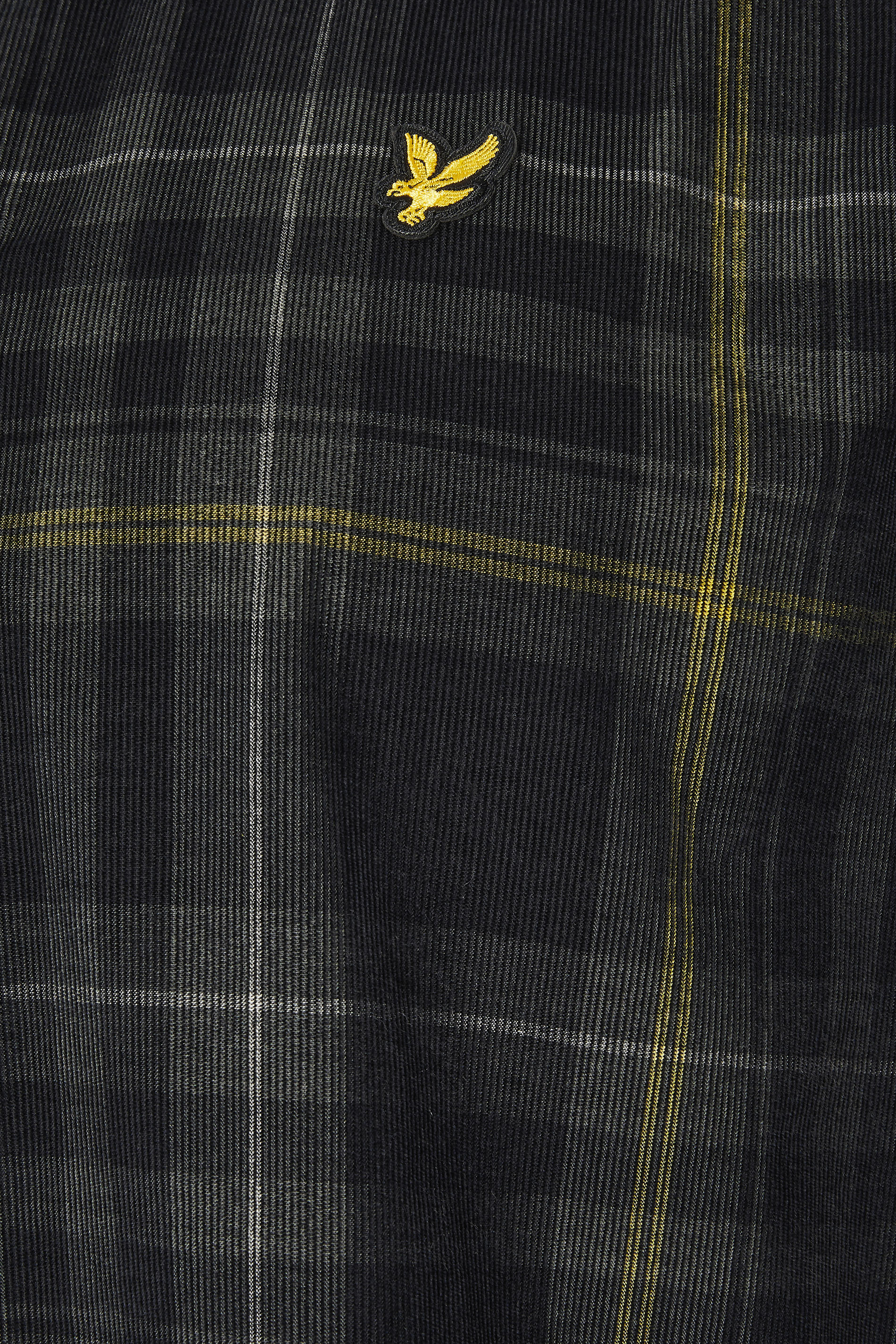 LYLE & SCOTT Big & Tall Black Check Shirt | BadRhino 3