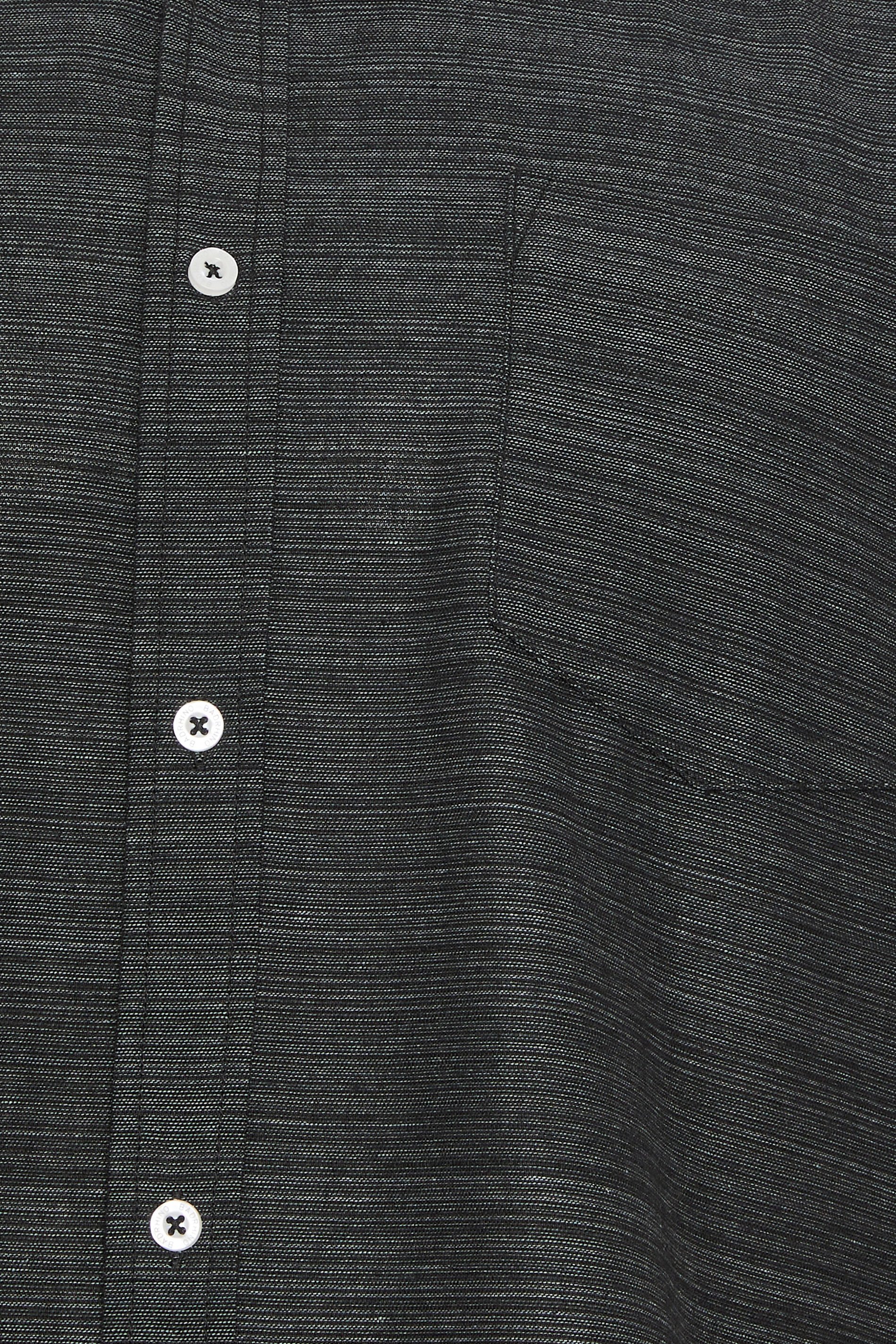 BadRhino Big & Tall Black Short Sleeve Slub Shirt | BadRhino 4