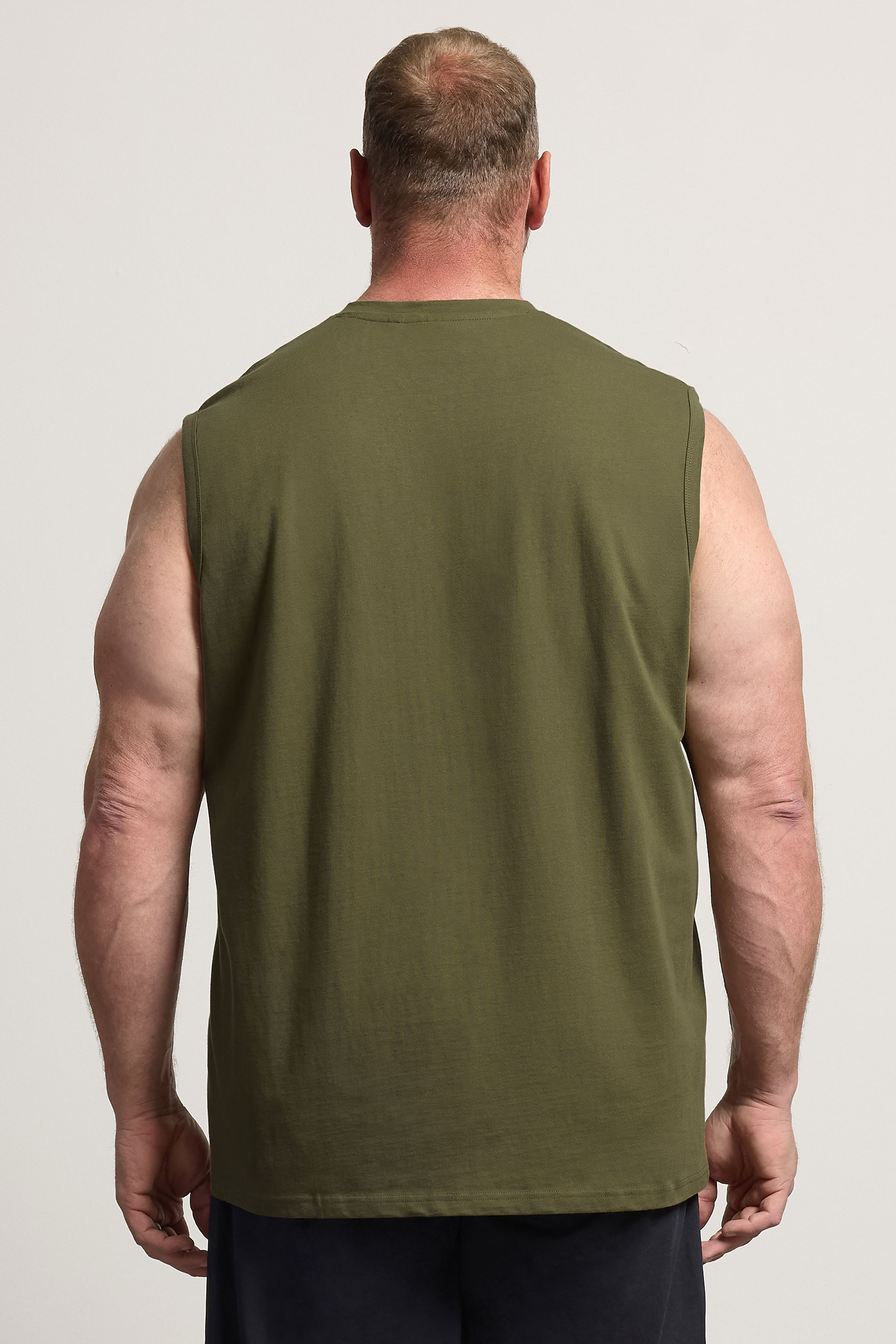IronRhino Big & Tall Olive Green 'Rest Day' Vest | BadRhino 2