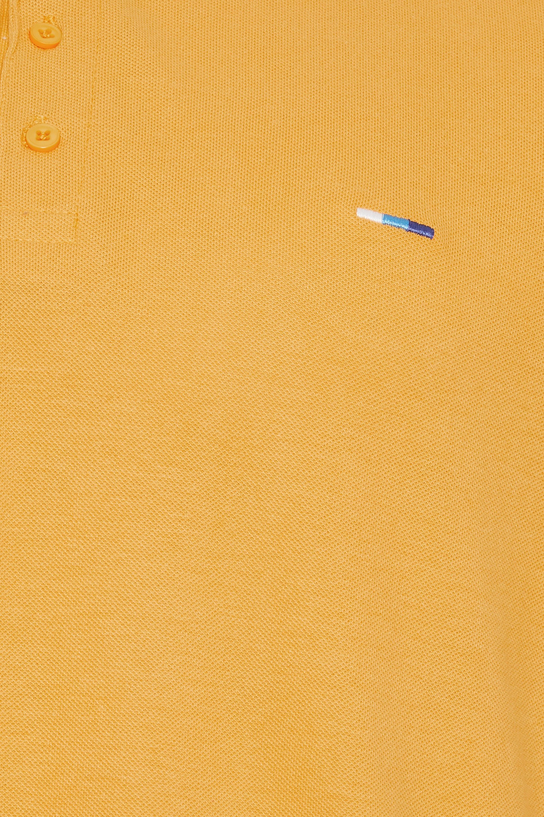 BadRhino Big & Tall Yellow Tipped Polo Shirt | BadRhino 7