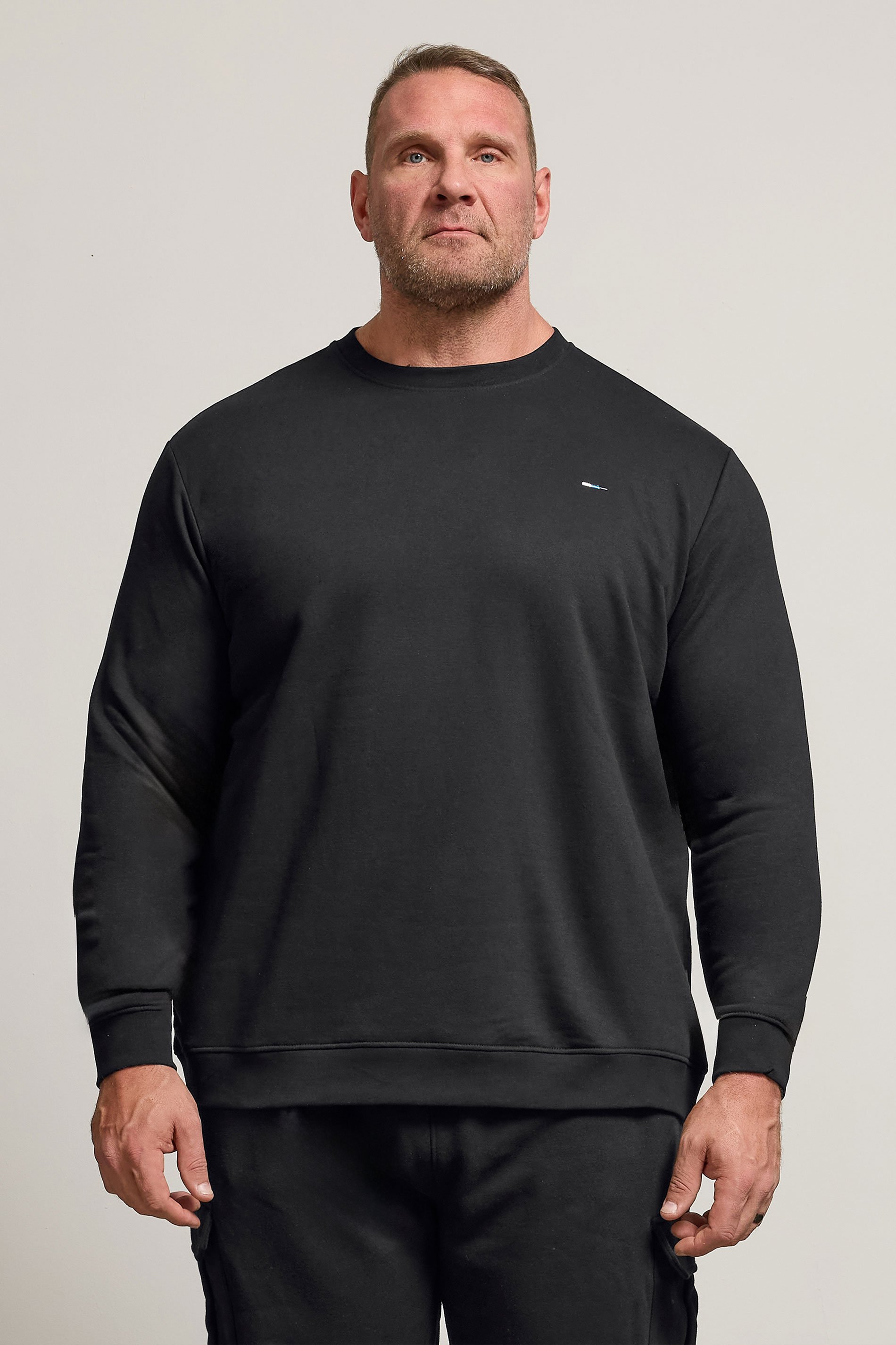 BadRhino Black Essential Sweatshirt | BadRhino 1