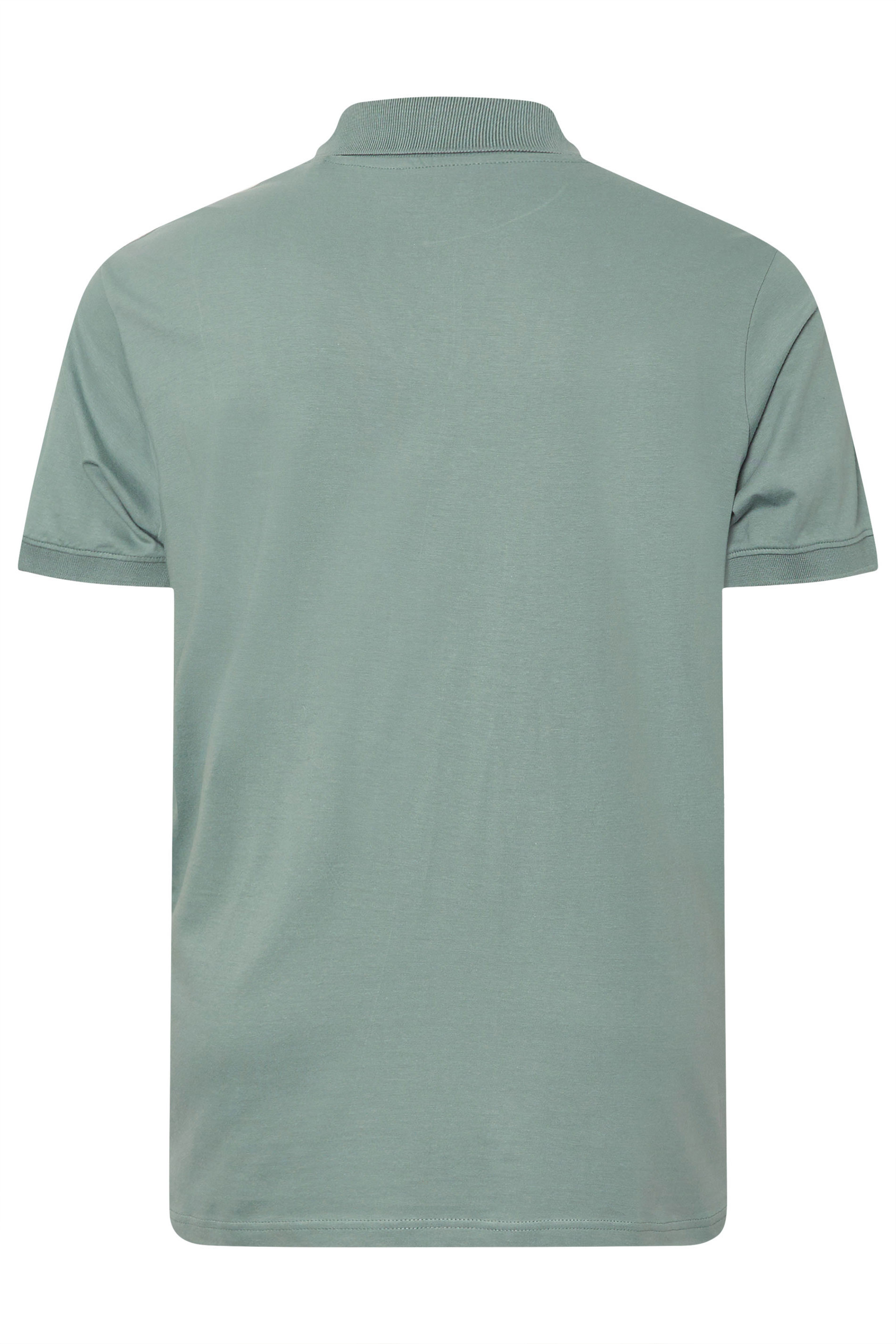 BadRhino Big & Tall Green Jersey Polo Shirt | BadRhino 7