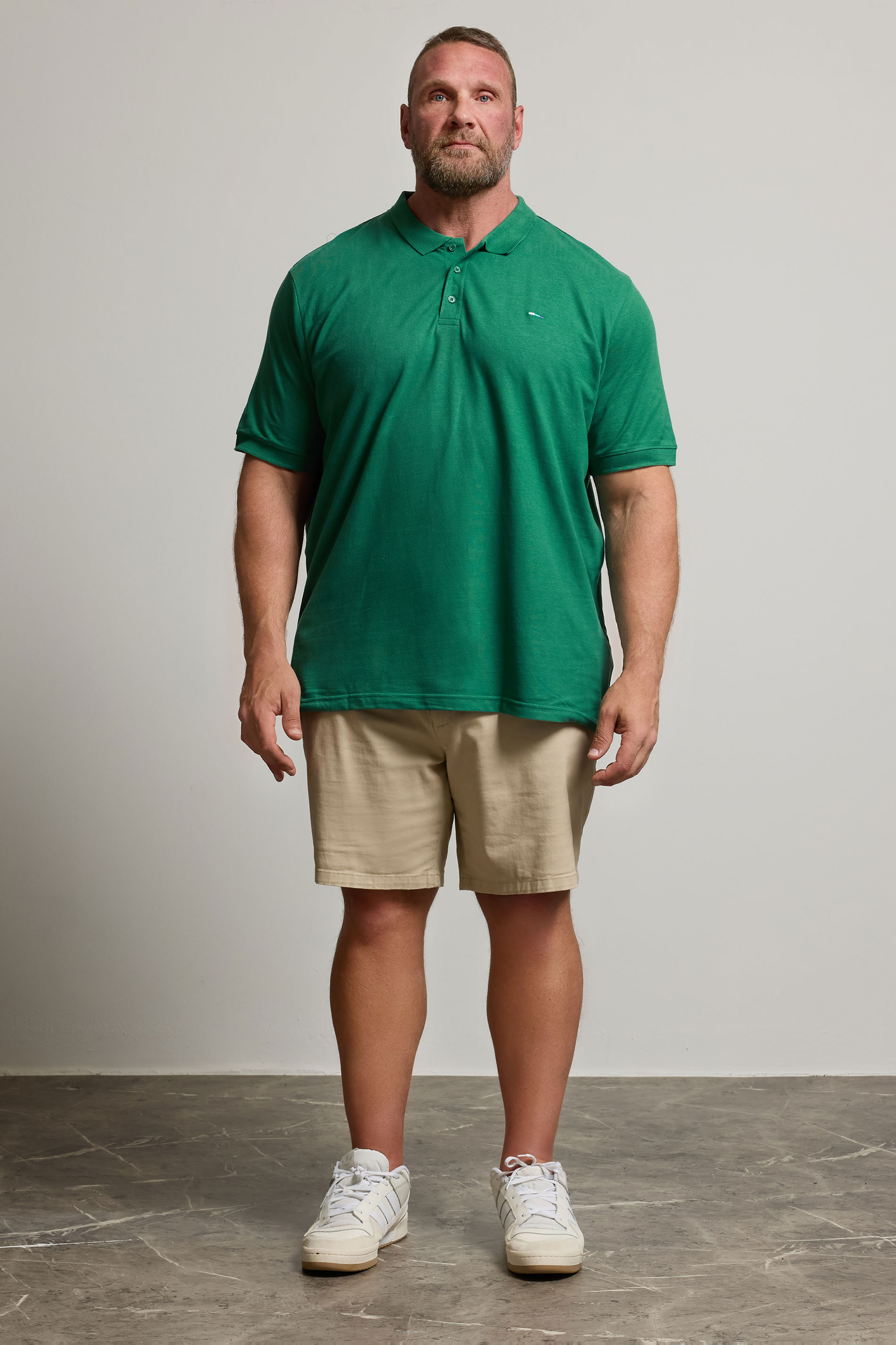 BadRhino Big & Tall Dark Green Core Polo Shirt | BadRhino 3