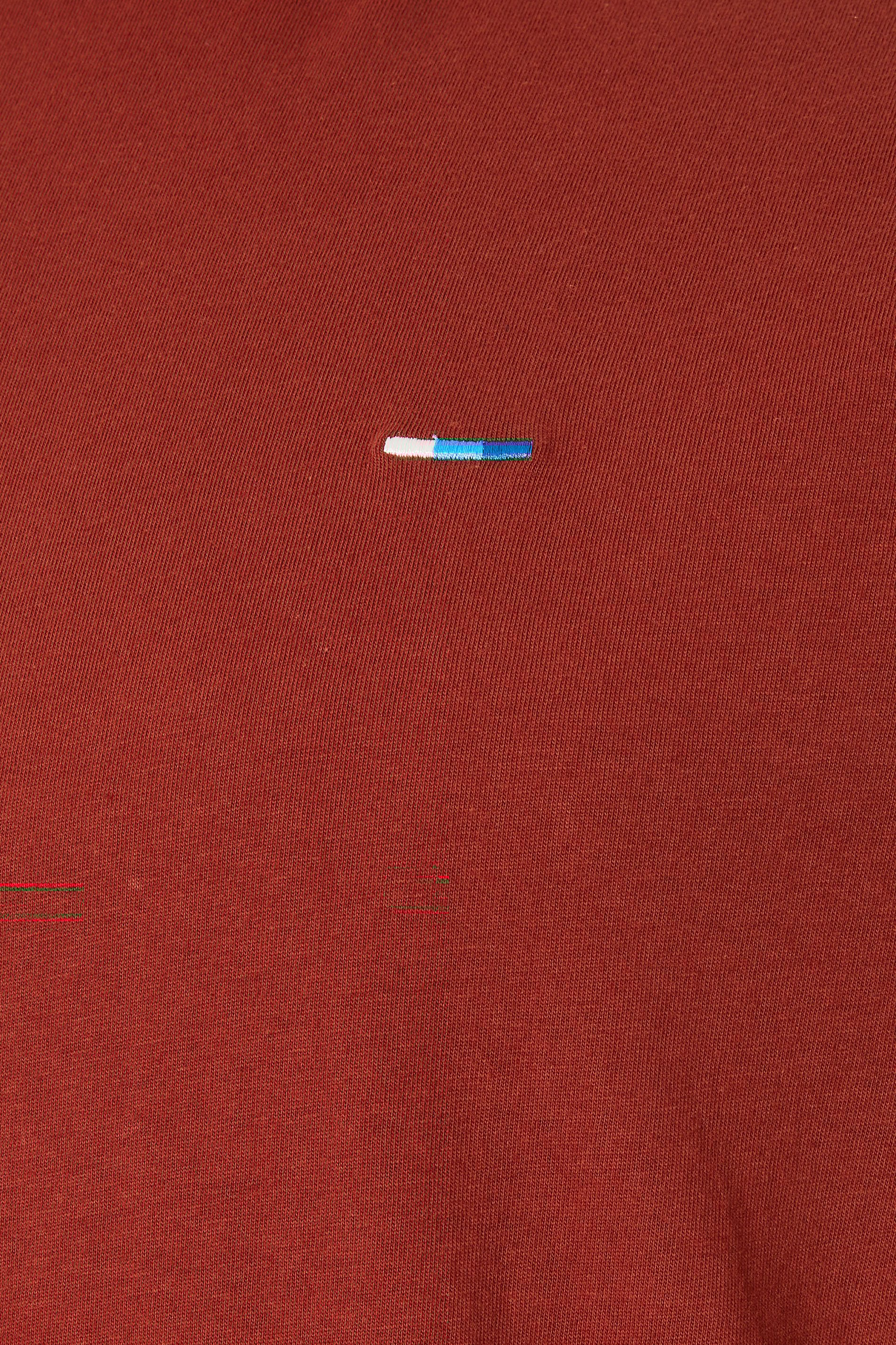 BadRhino Big & Tall Burnt Red Extra Long Core T-Shirt | BadRhino 5