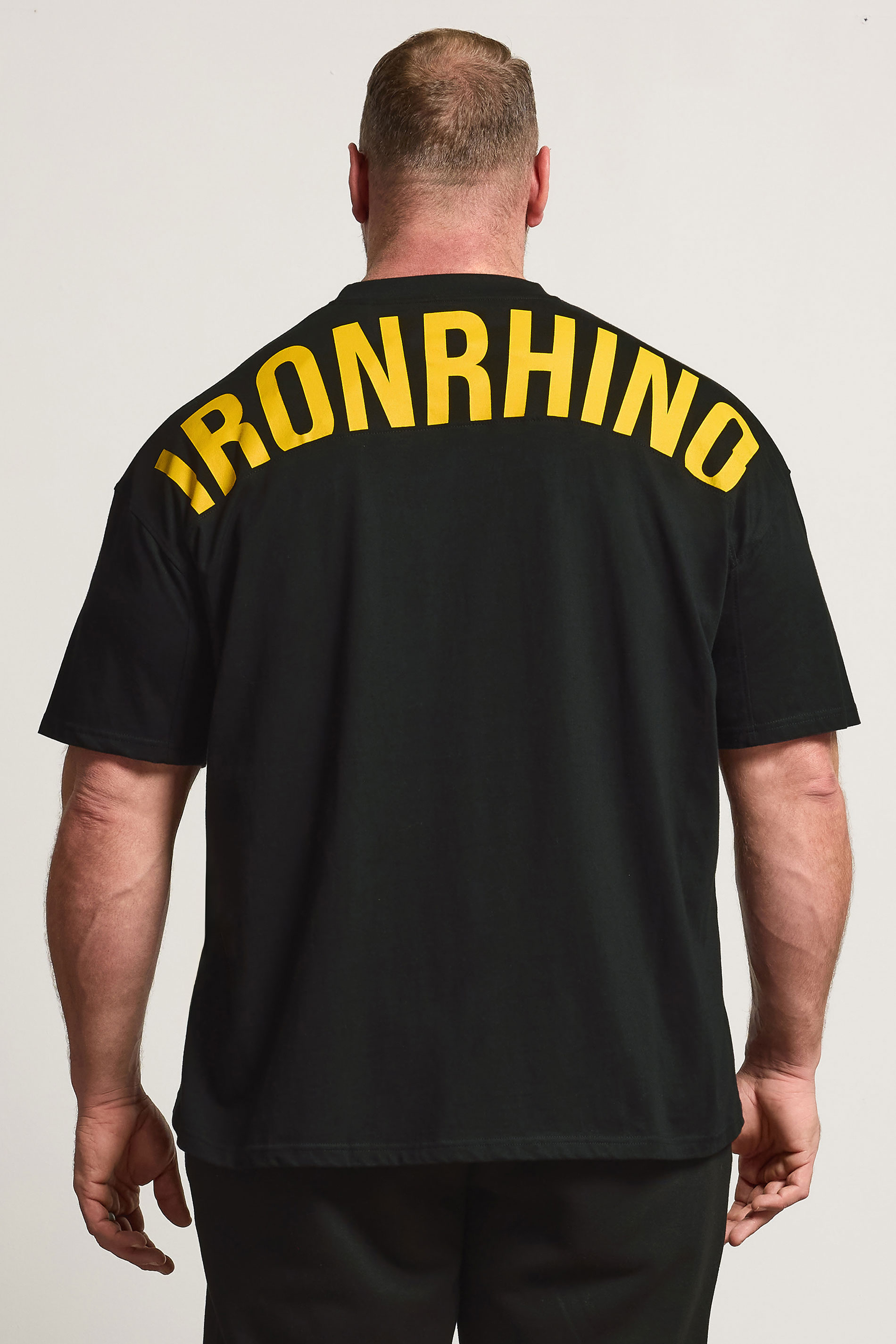 IronRhino Big & Tall Black Powerhouse T-Shirt | BadRhino 5