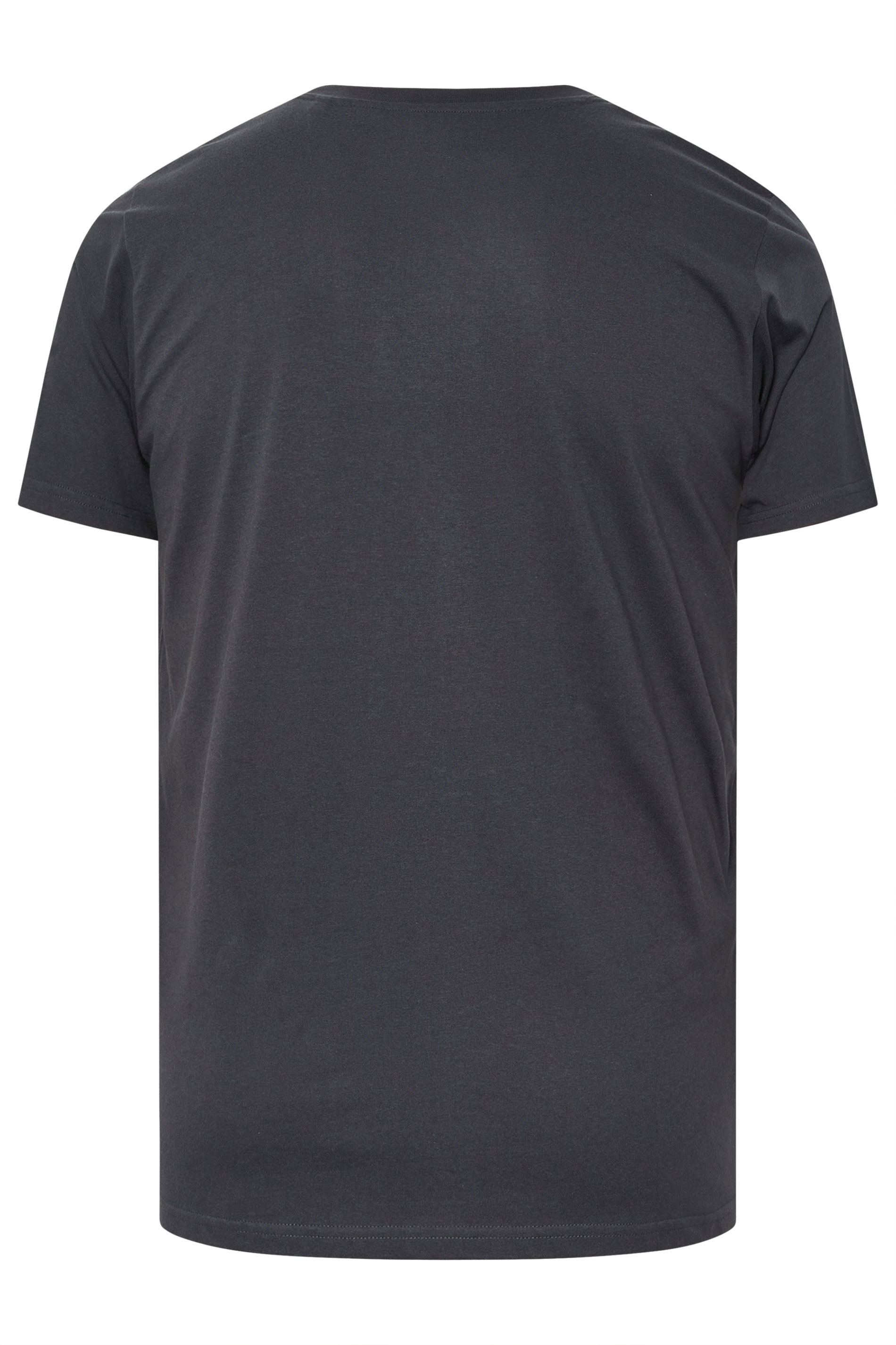 BadRhino Big & Tall Ebony Grey Camper Graphic T-Shirt | BadRhino 7