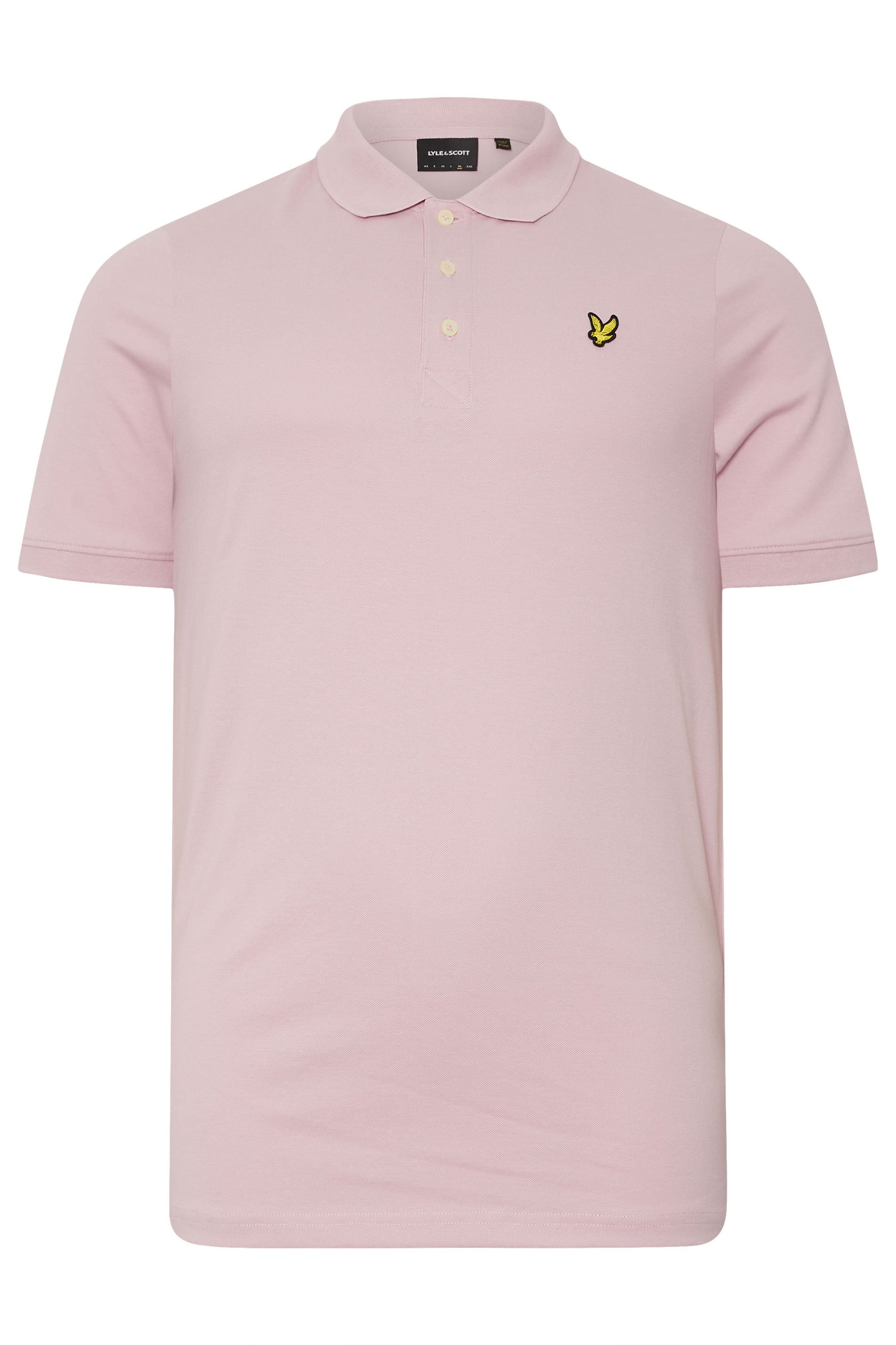 LYLE & SCOTT Big & Tall Dusk Purple Core Polo Shirt | BadRhino 3