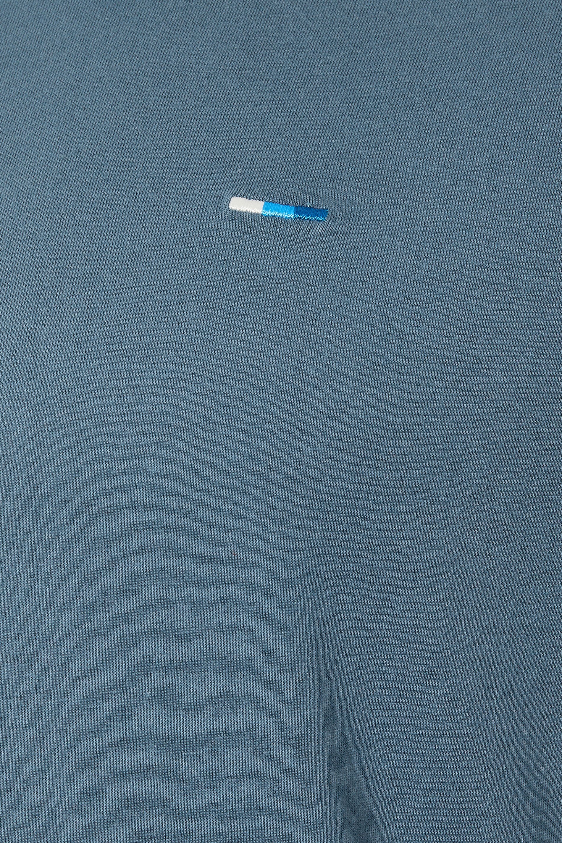 BadRhino Big & Tall Petrol Blue Extra Long Core Long Sleeve T-Shirt | BadRhino 3