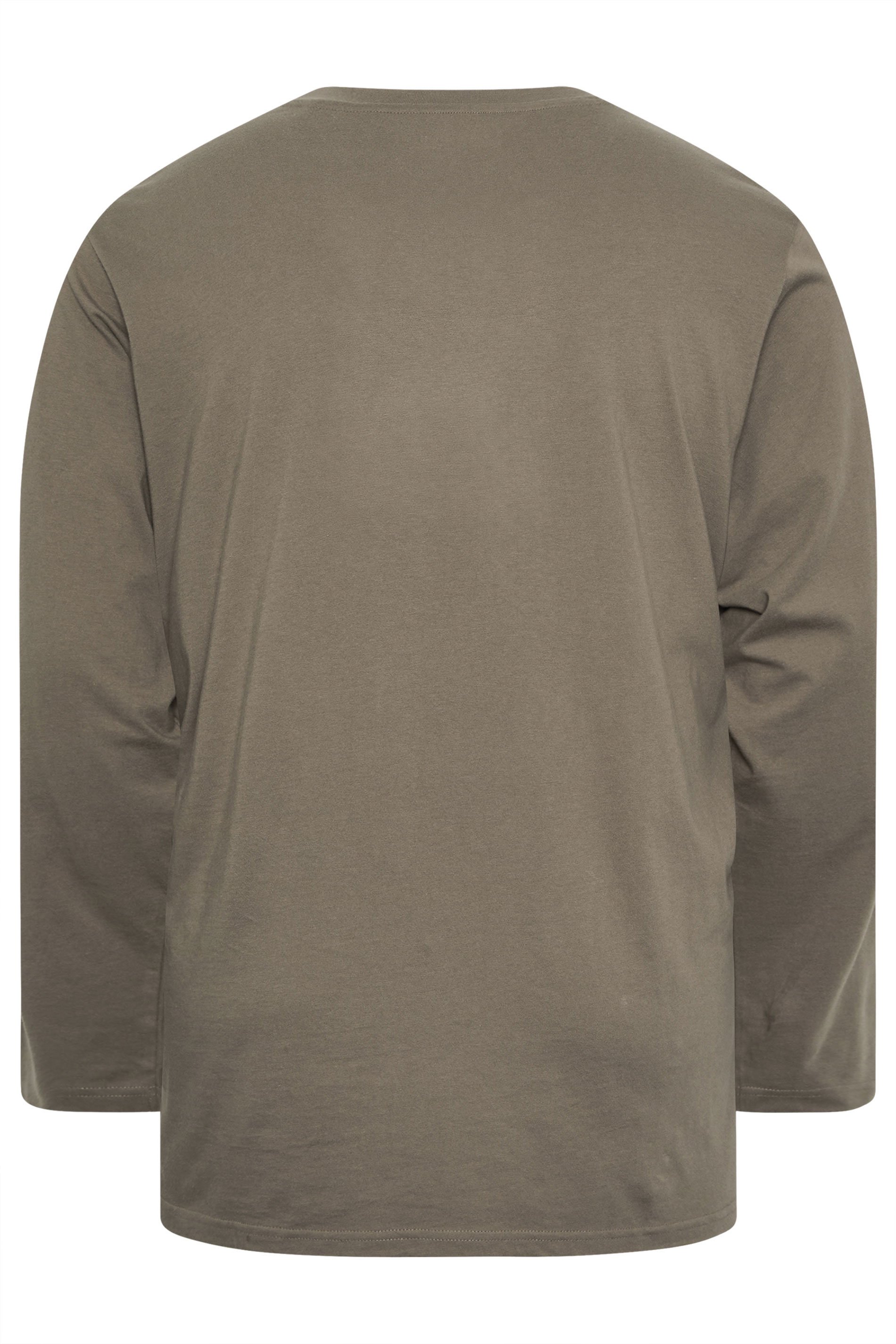 BadRhino Big & Tall Brown Core Long Sleeve T-Shirt | BadRhino 2