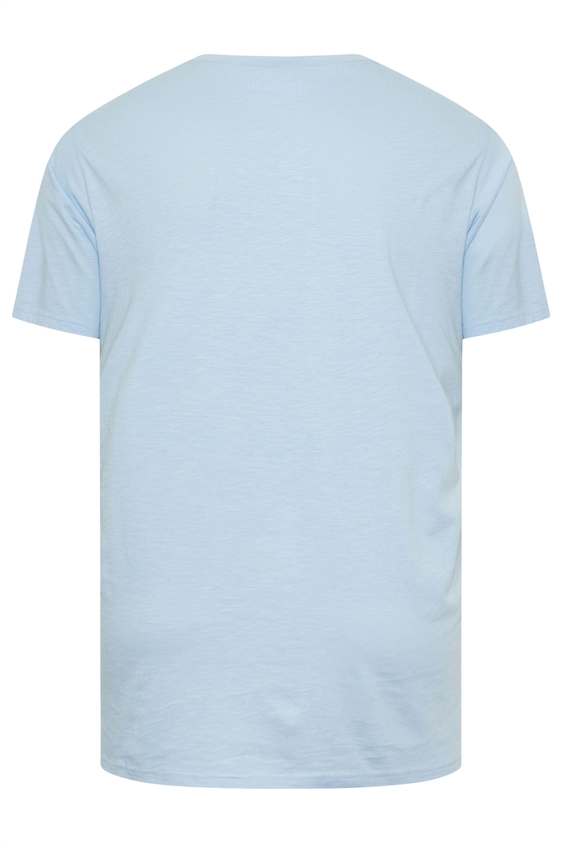 BadRhino Big & Tall Light Blue Flower Pocket T-Shirt | BadRhino 8