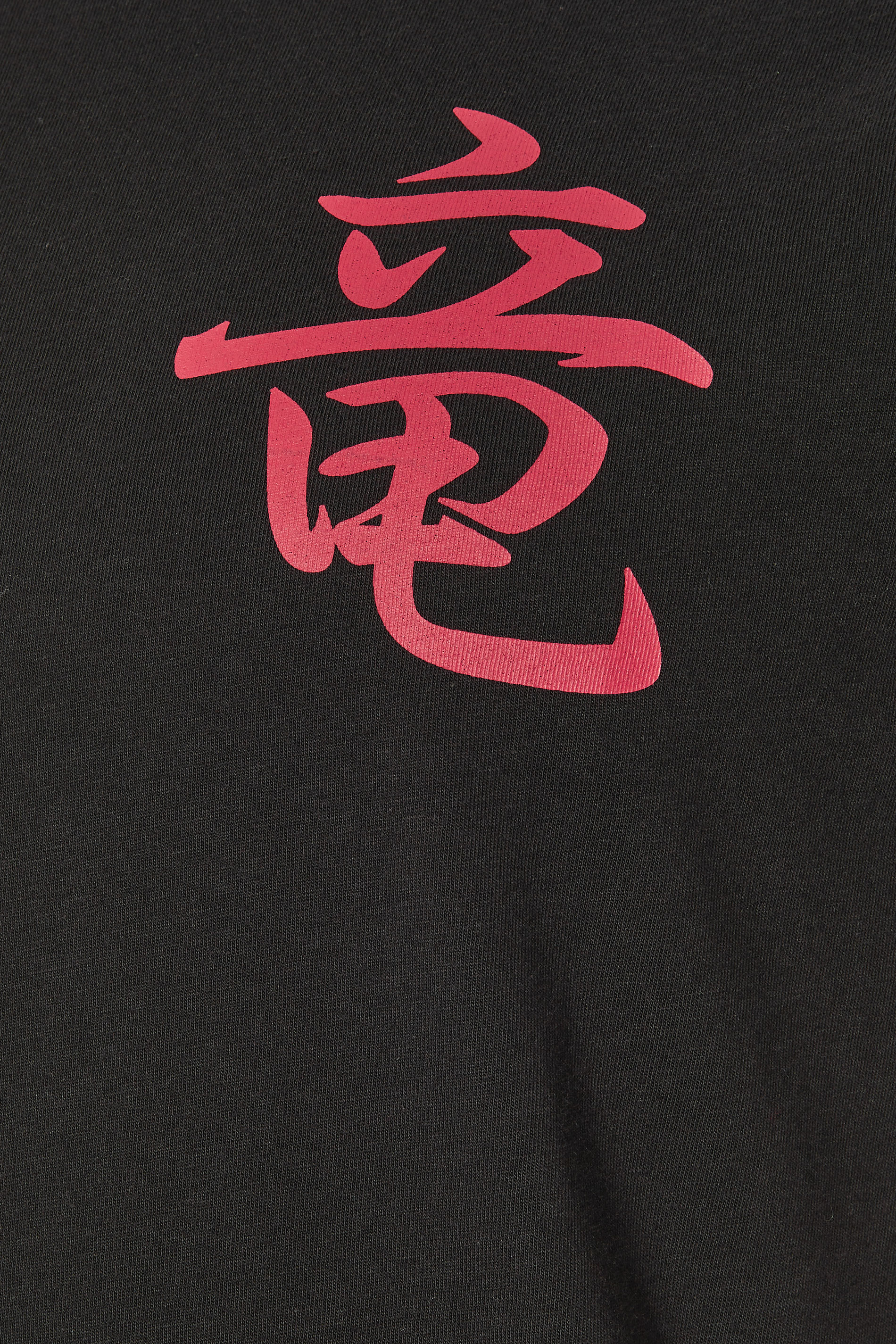 BadRhino Big & Tall Black Japanese Print T-Shirt | BadRhino 9