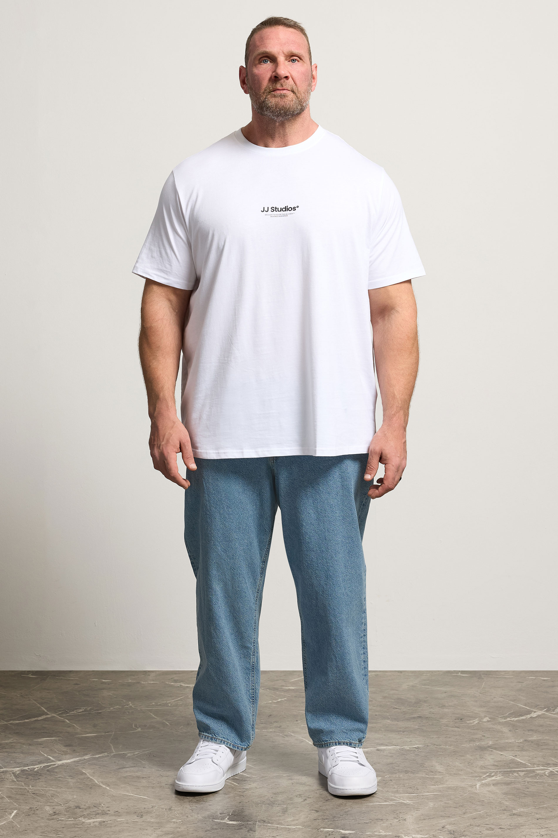 JACK & JONES Big & Tall Blue Jeans | BadRhino 1