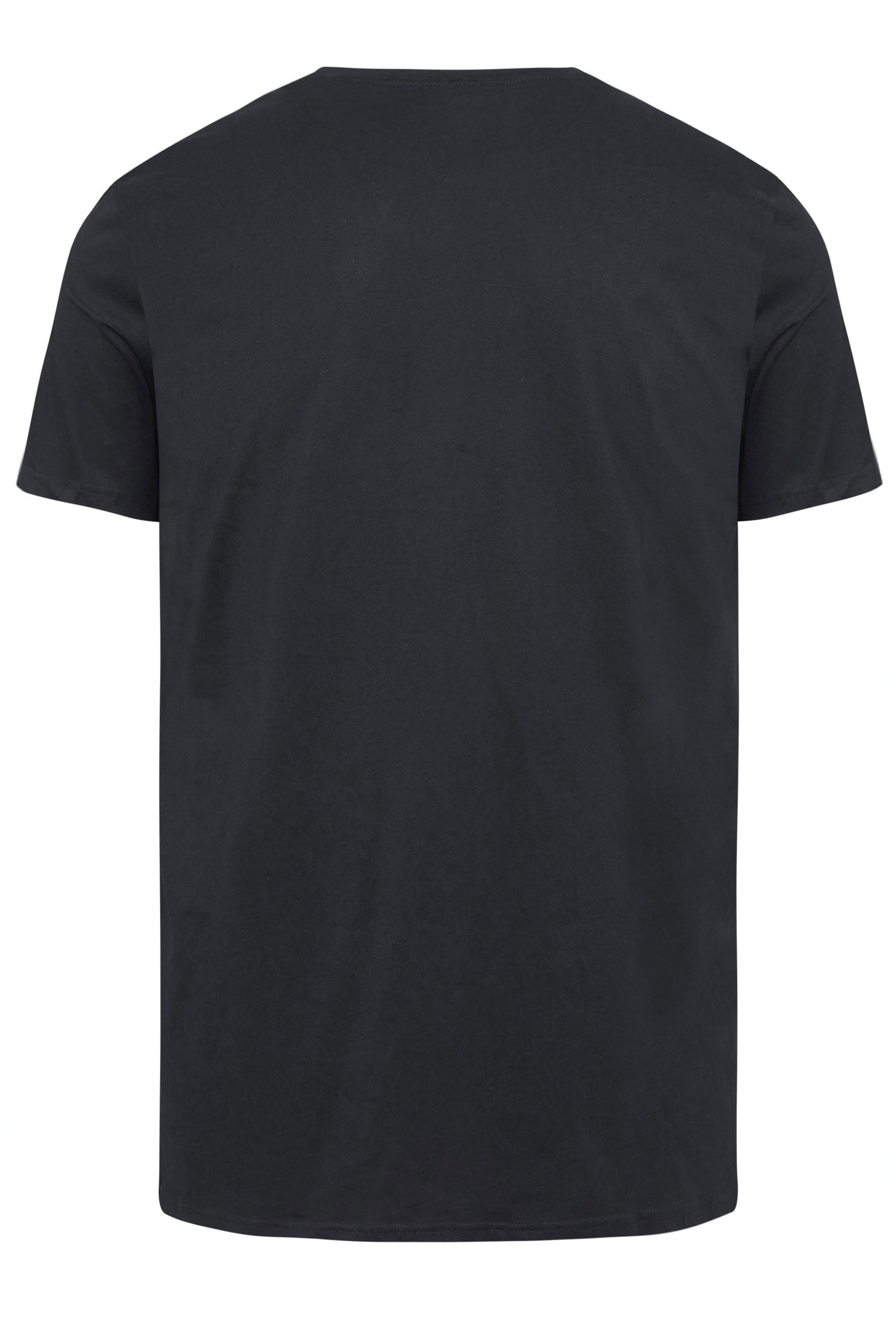 BadRhino Big & Tall 5 PACK Black Extra Long Core T-Shirts | BadRhino 7