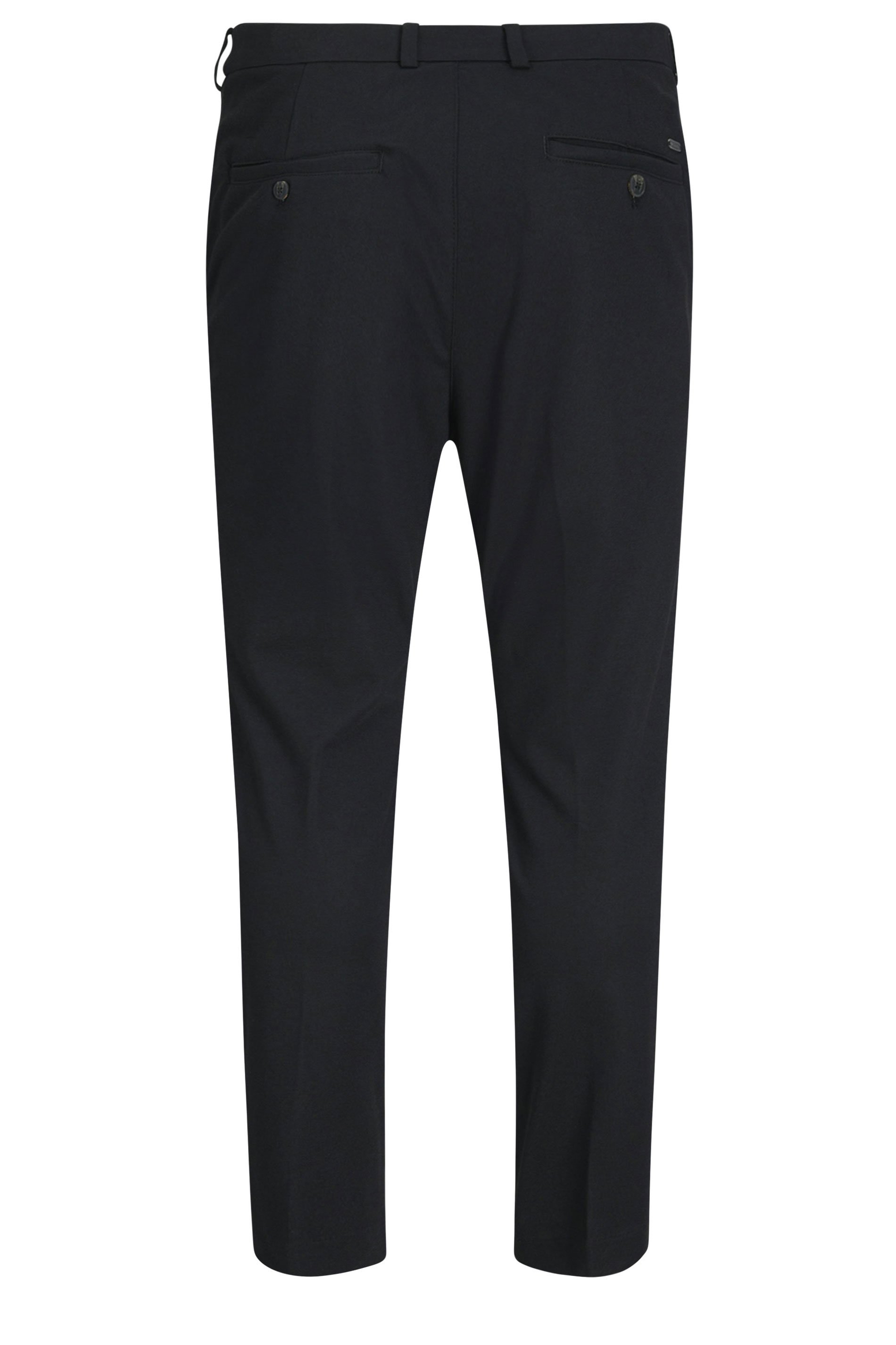 JACK & JONES Big & Tall Black Chino Trousers | BadRhino 4