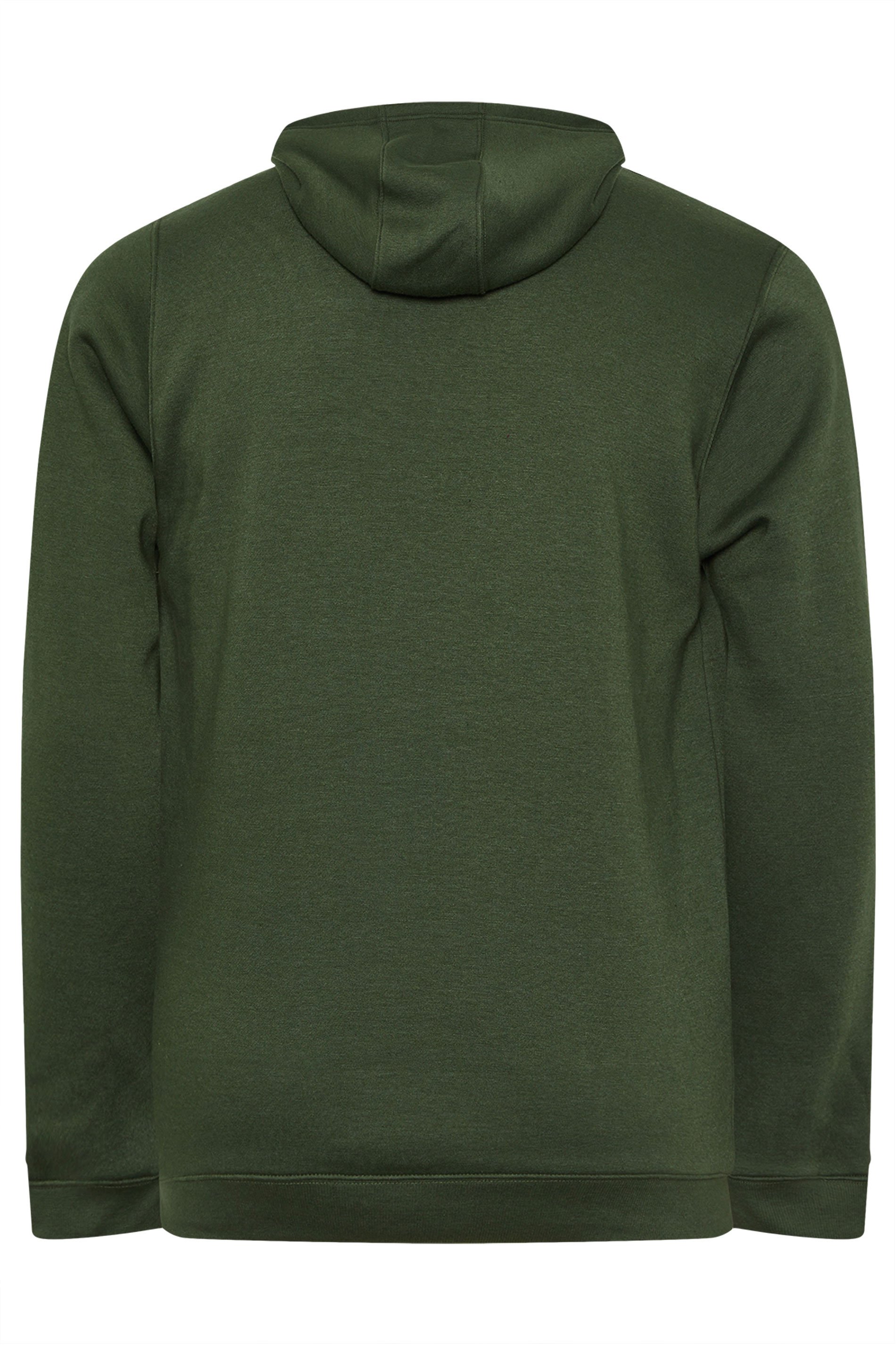 BadRhino Big & Tall Dark Green Hoodie | BadRhino 7